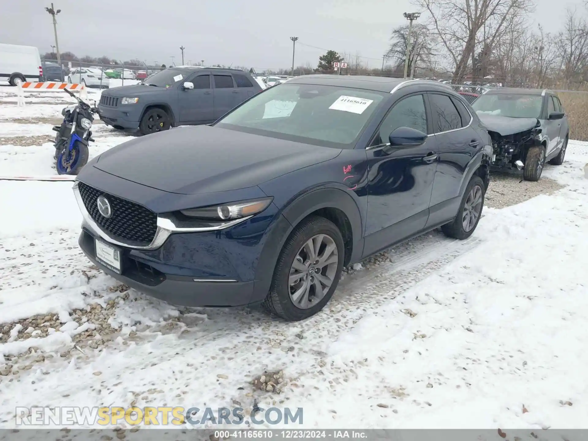 2 Photograph of a damaged car 3MVDMBCM7RM620496 MAZDA CX-30 2024
