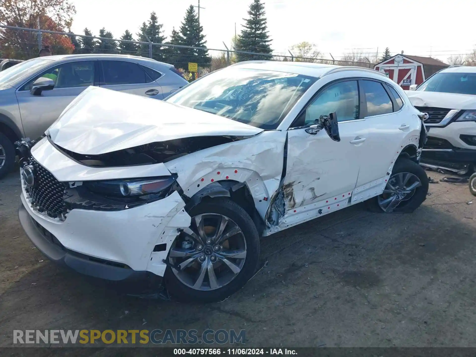 2 Photograph of a damaged car 3MVDMBCM8RM603044 MAZDA CX-30 2024