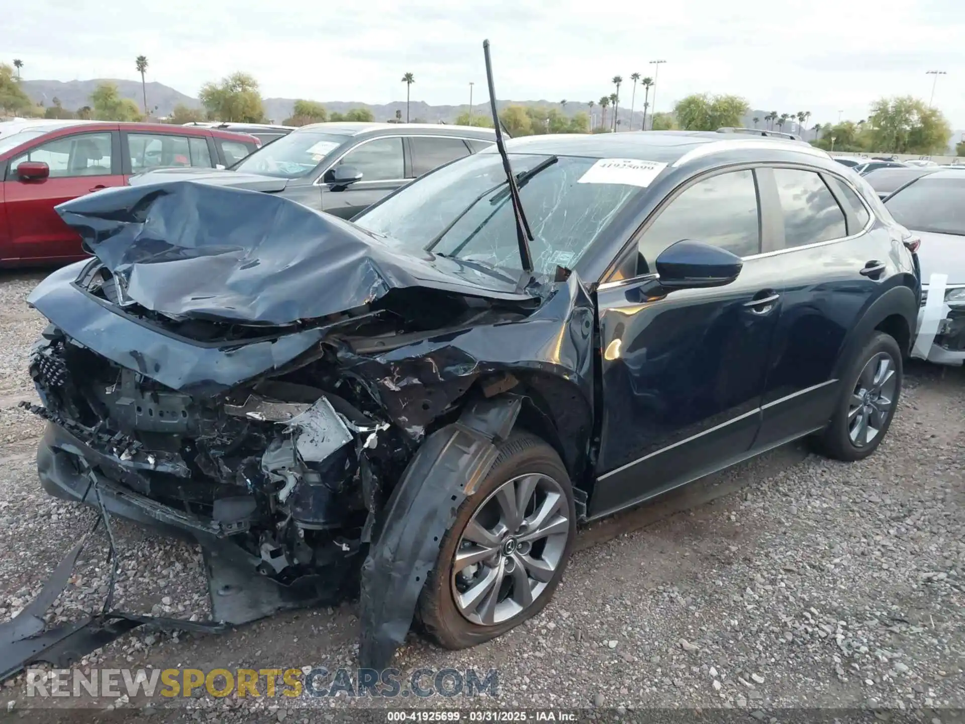 2 Photograph of a damaged car 3MVDMBCMXRM706417 MAZDA CX-30 2024