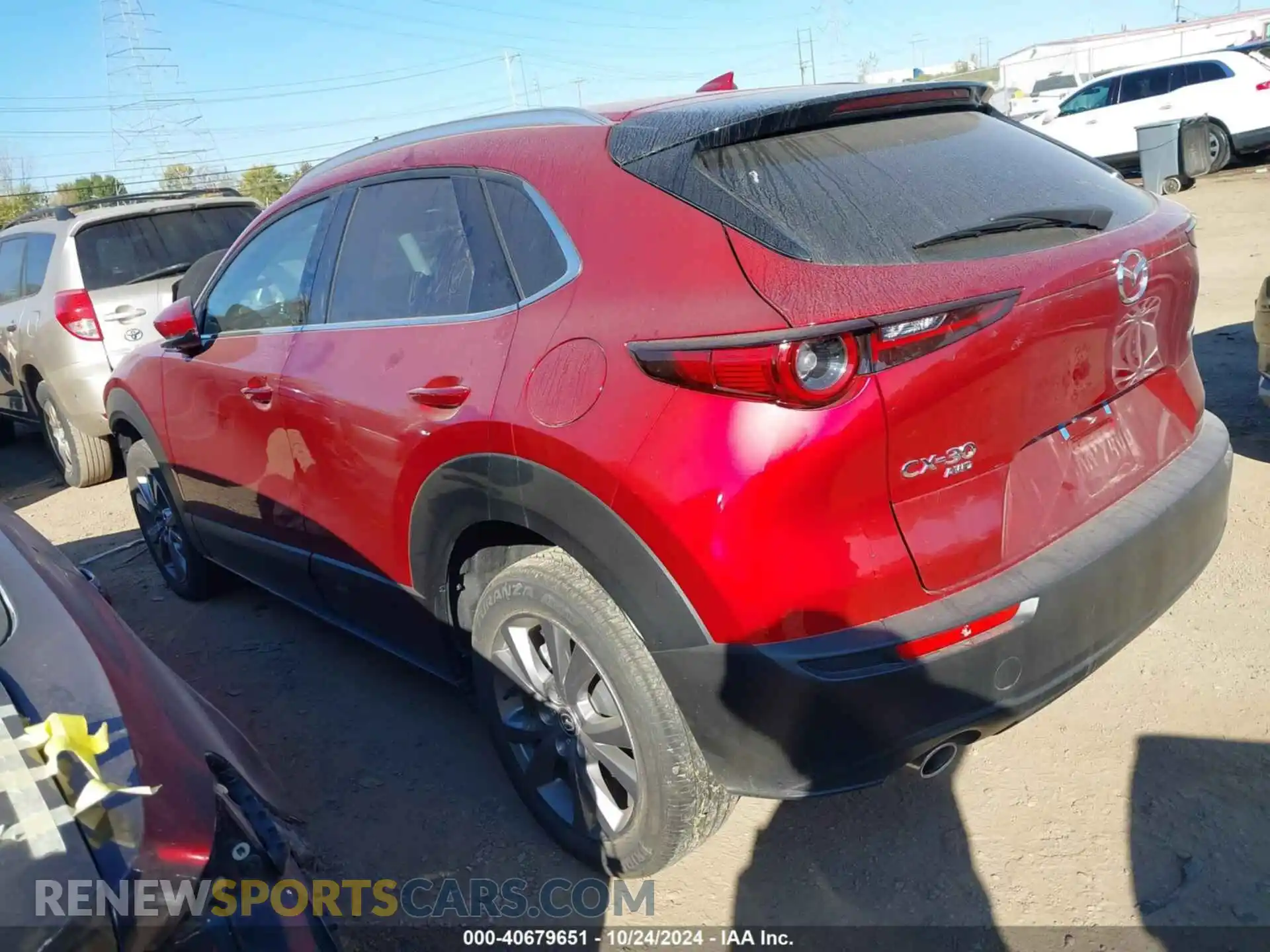 3 Photograph of a damaged car 3MVDMBDM0RM628115 MAZDA CX-30 2024