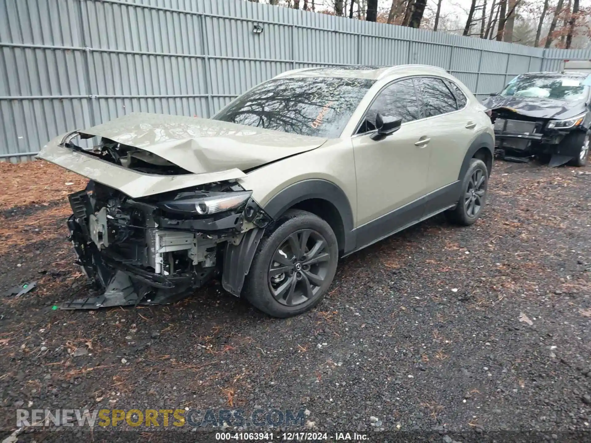 2 Photograph of a damaged car 3MVDMBXY1RM619079 MAZDA CX-30 2024