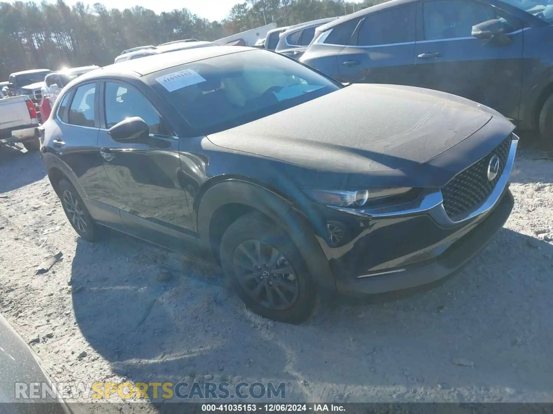 1 Photograph of a damaged car 3MVDMBAM1SM762027 MAZDA CX-30 2025