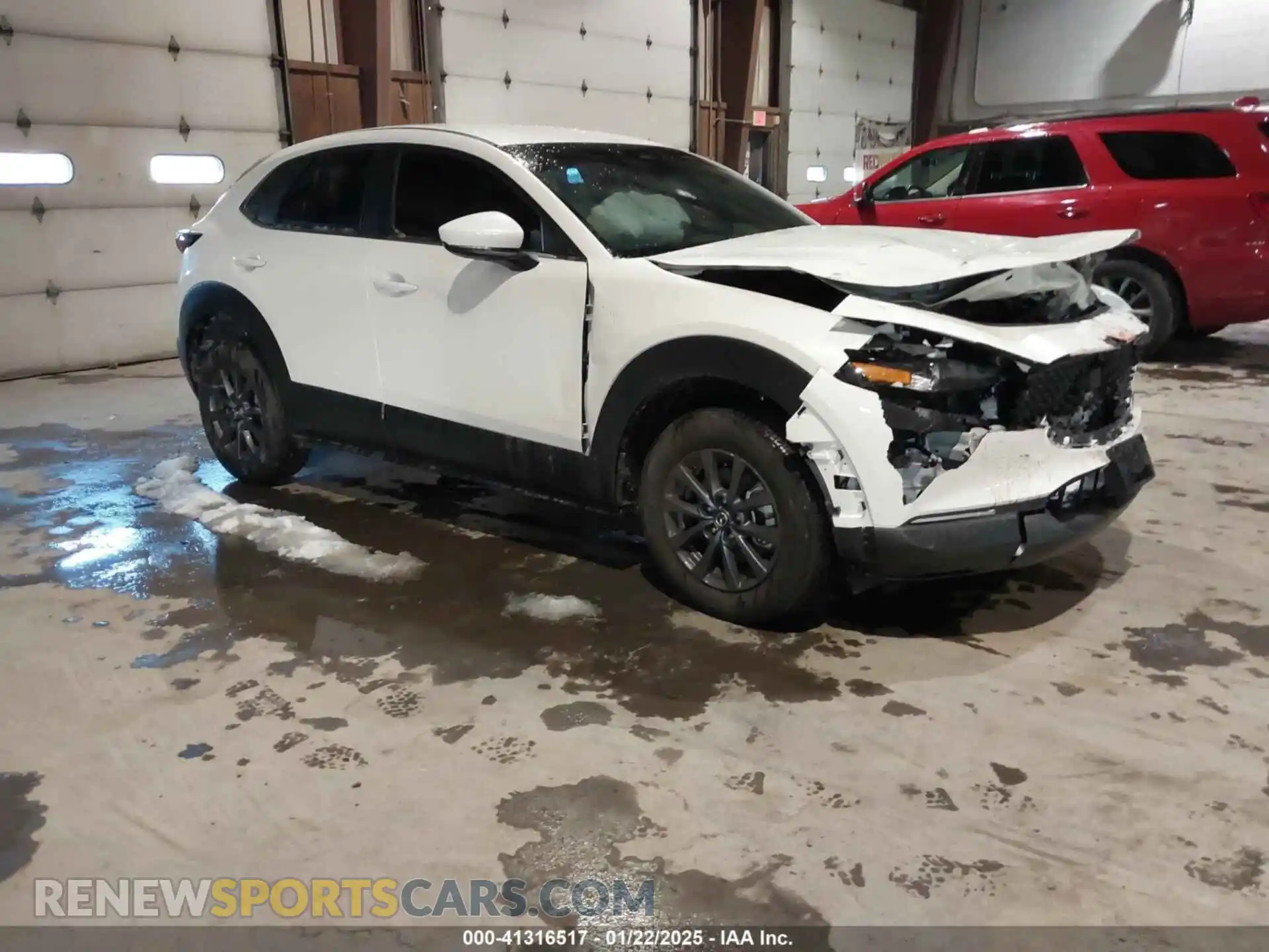 1 Photograph of a damaged car 3MVDMBAM4SM750695 MAZDA CX-30 2025