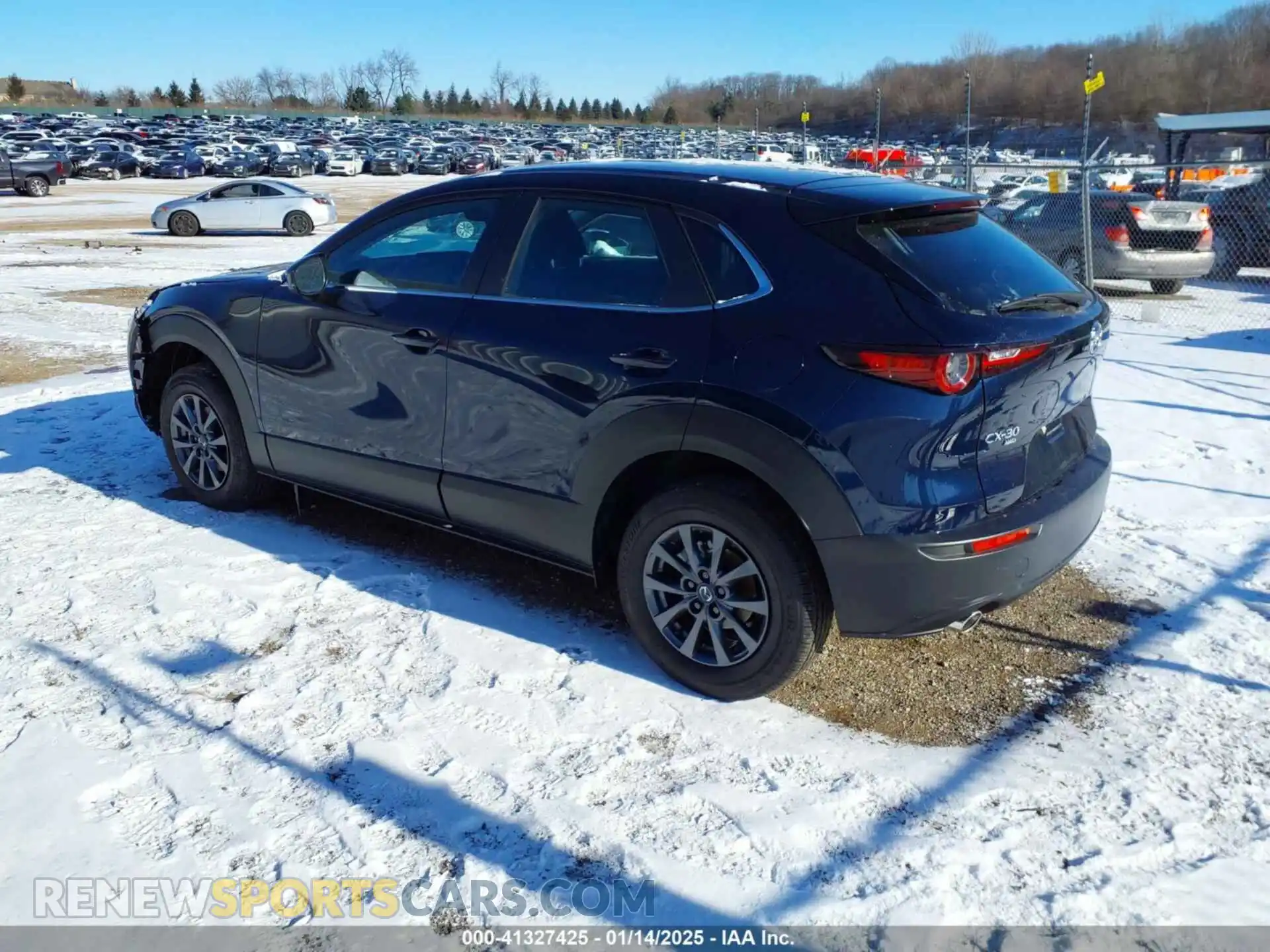 3 fotografías del automóvil dañado 3MVDMBAM6SM763738 MAZDA CX-30 2025