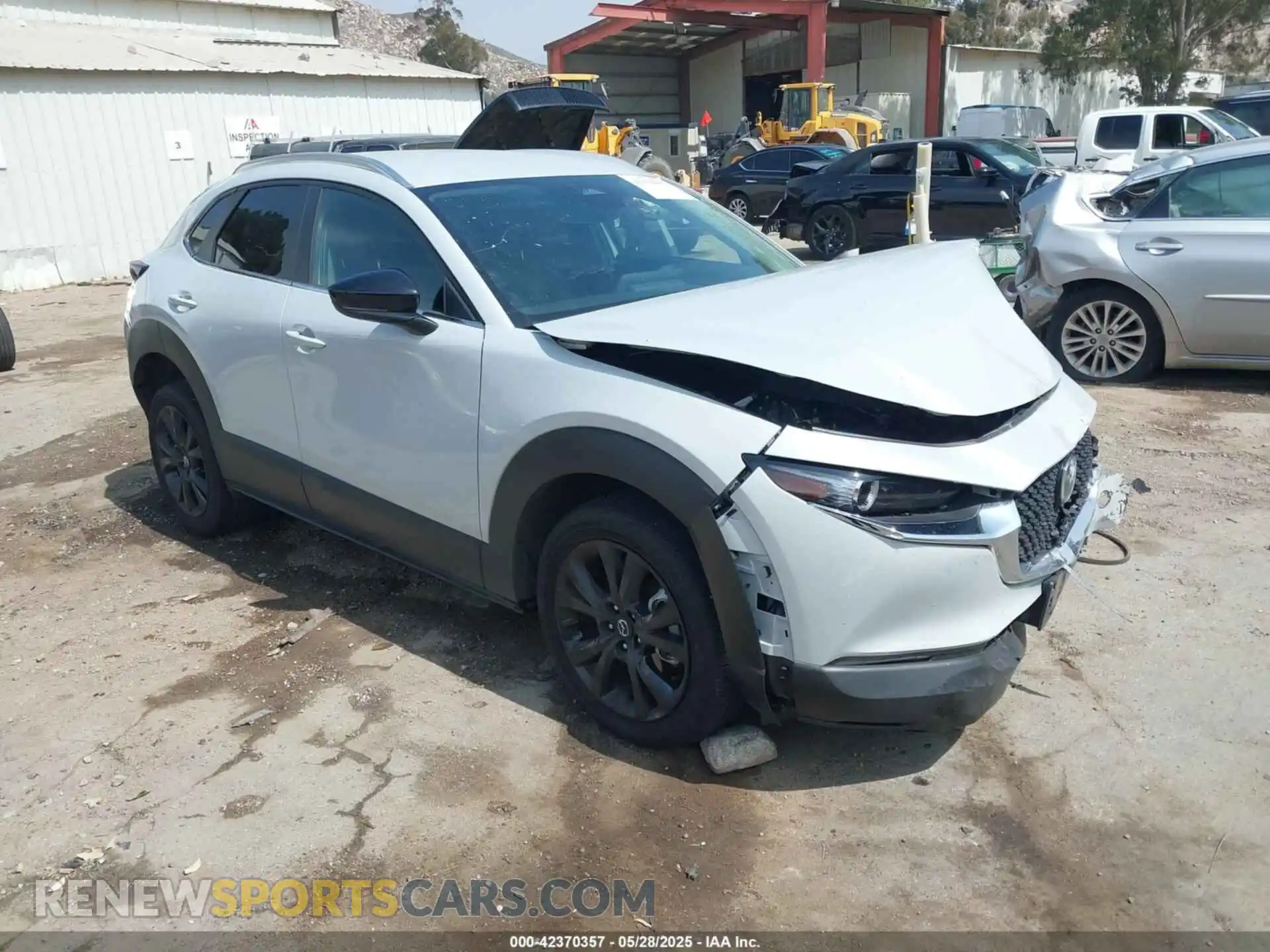 1 Photograph of a damaged car 3MVDMBBM4SM771254 MAZDA CX-30 2025