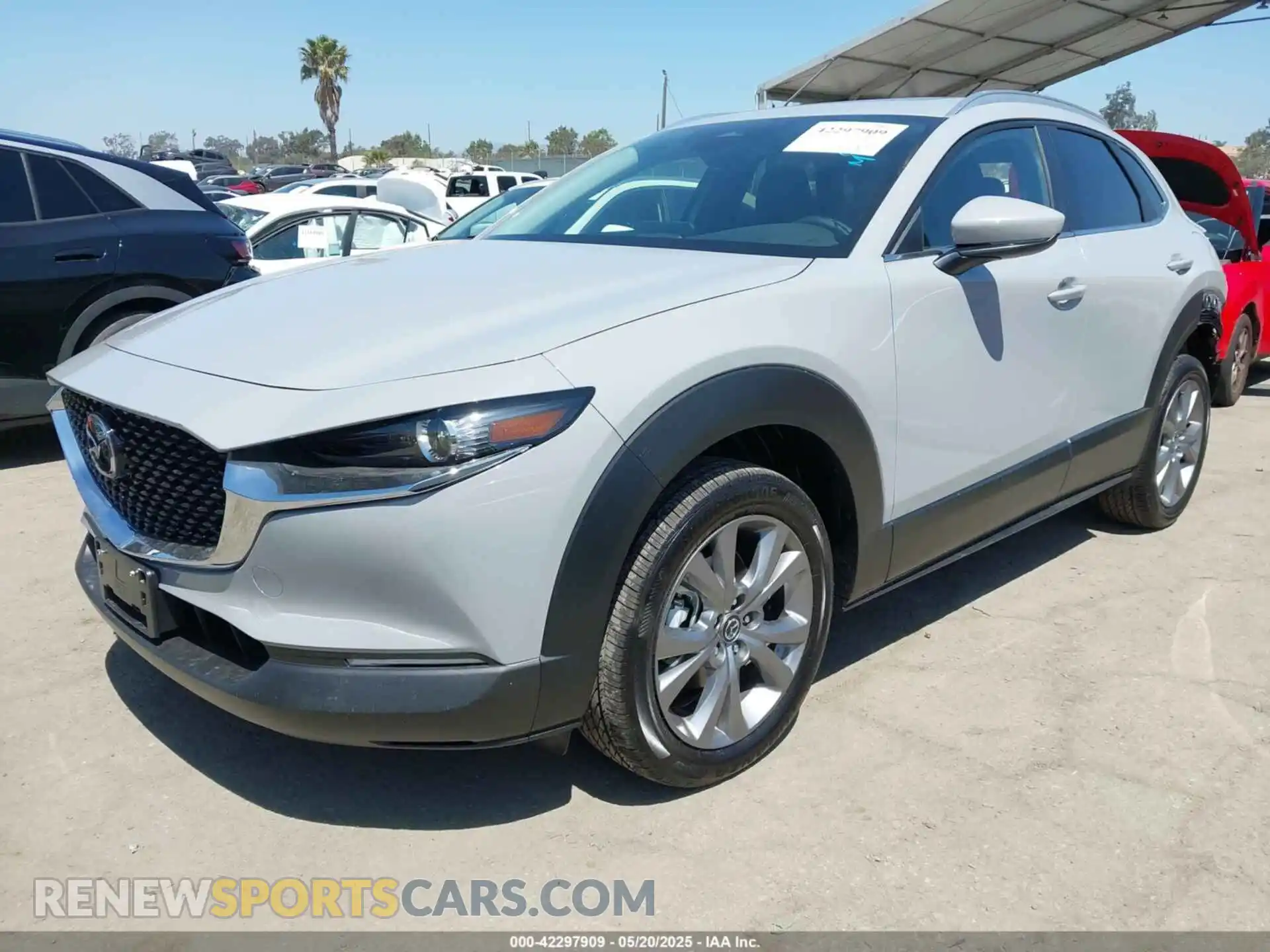2 Photograph of a damaged car 3MVDMBCM8SM830272 MAZDA CX-30 2025