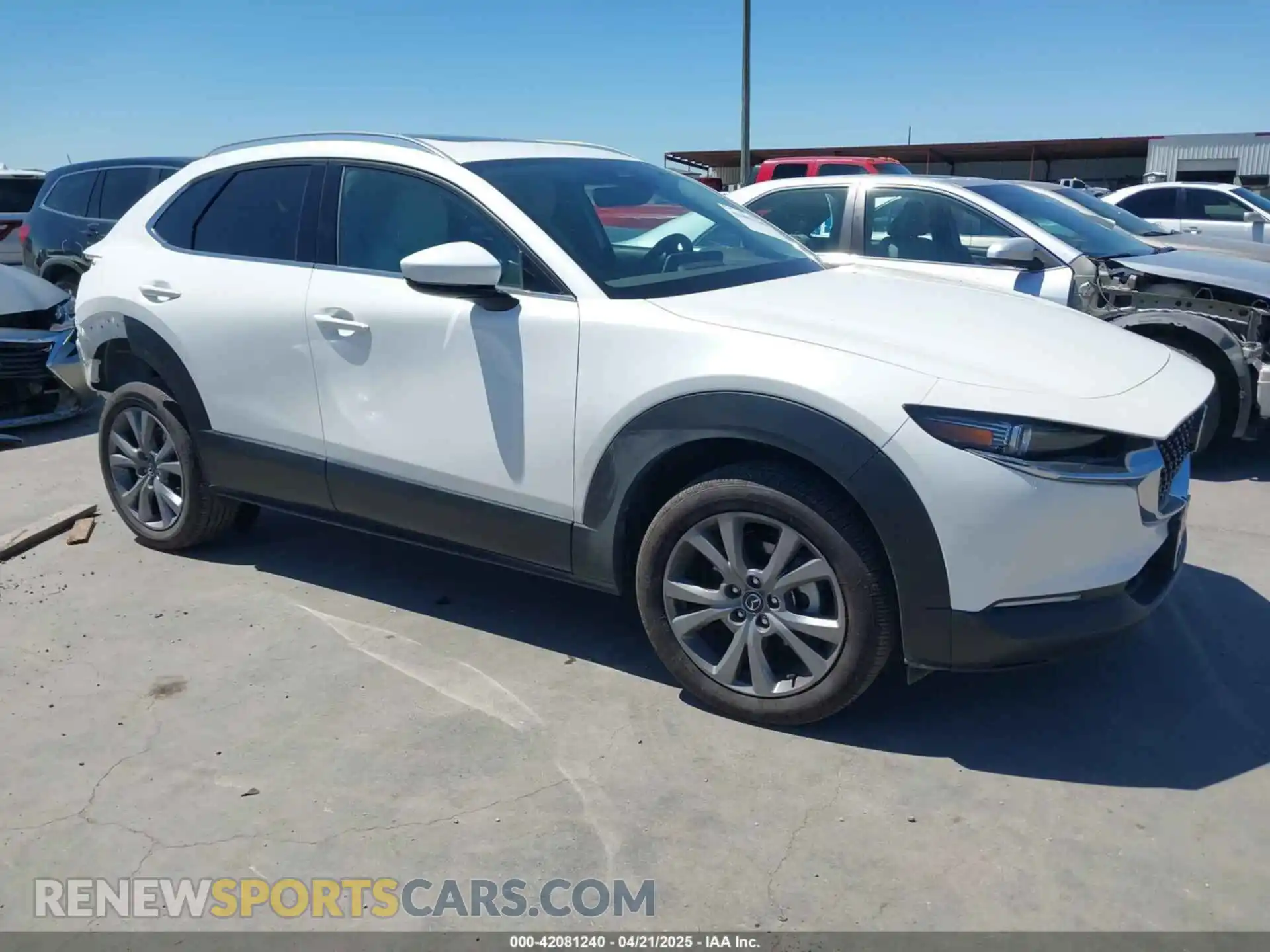 1 Photograph of a damaged car 3MVDMBDM9SM788547 MAZDA CX-30 2025