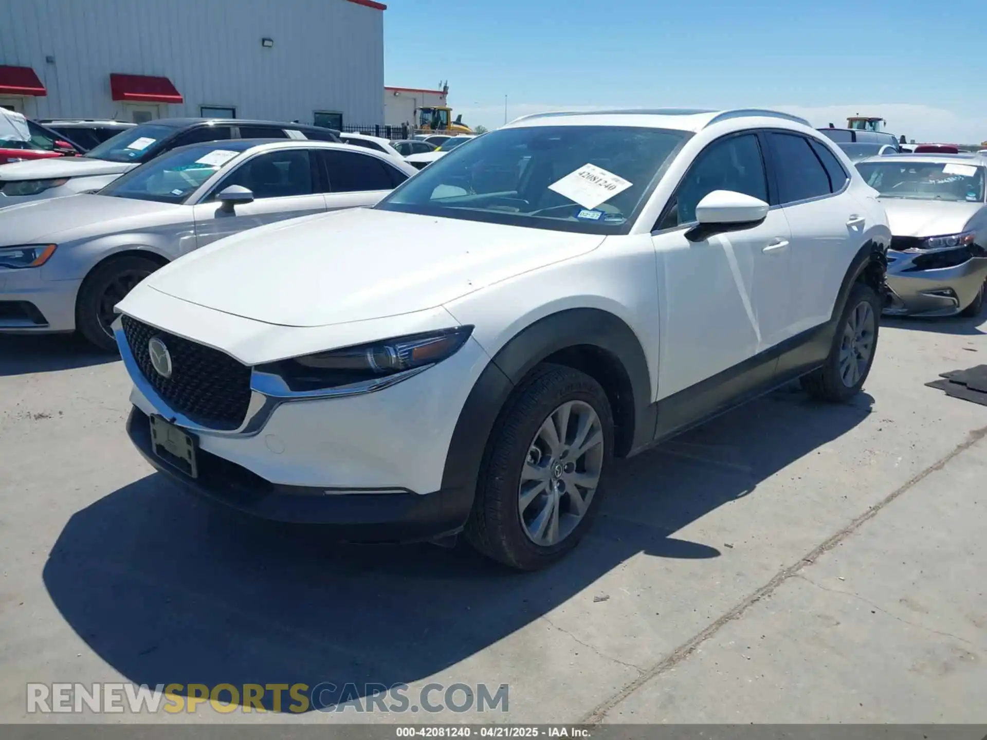 2 Photograph of a damaged car 3MVDMBDM9SM788547 MAZDA CX-30 2025