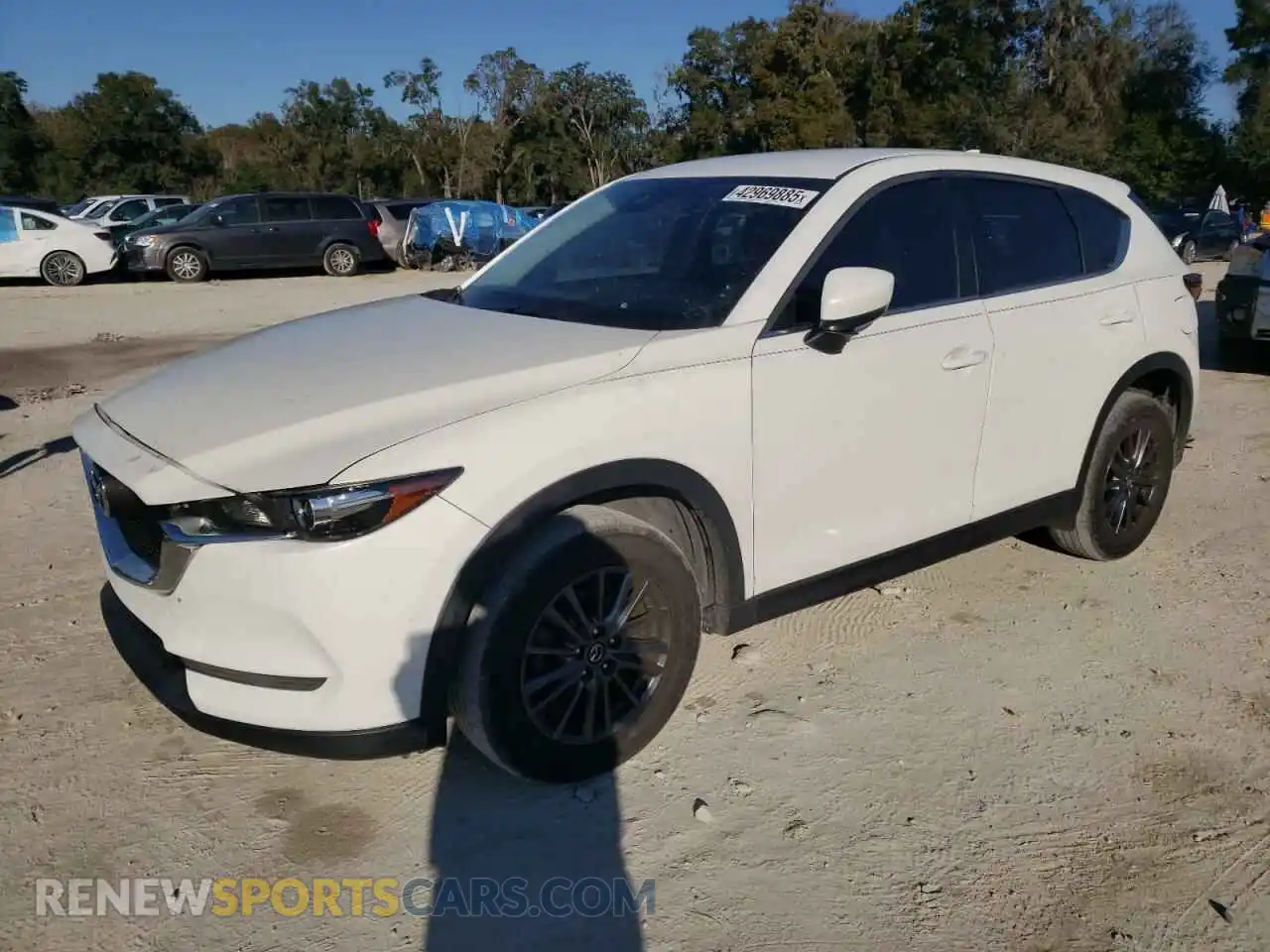 1 Photograph of a damaged car JM3KFABM0K0581670 MAZDA CX-5 2019