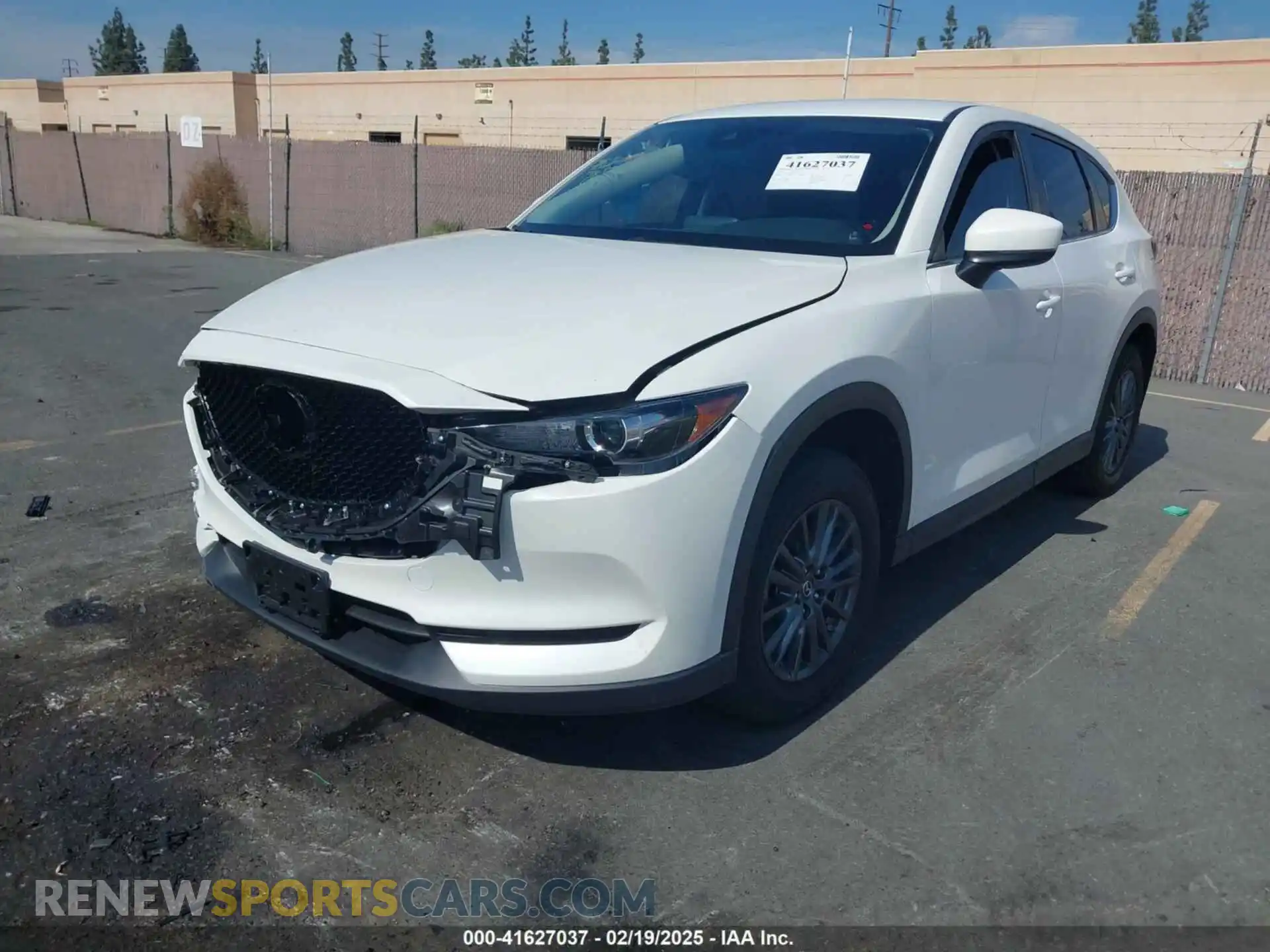 2 Фотография поврежденного автомобиля JM3KFABM0K1510365 MAZDA CX-5 2019