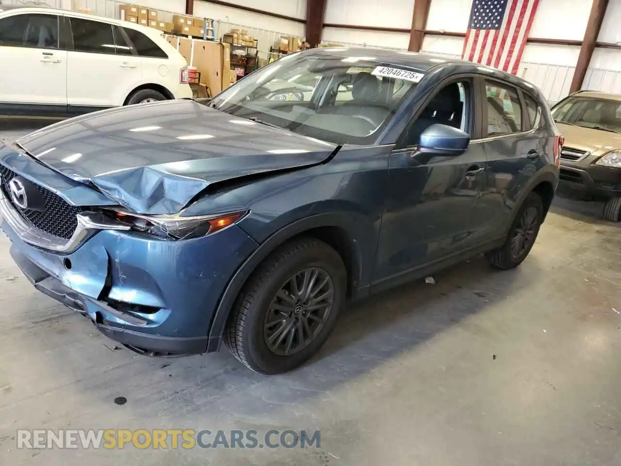 1 Photograph of a damaged car JM3KFABM1K1598696 MAZDA CX-5 2019