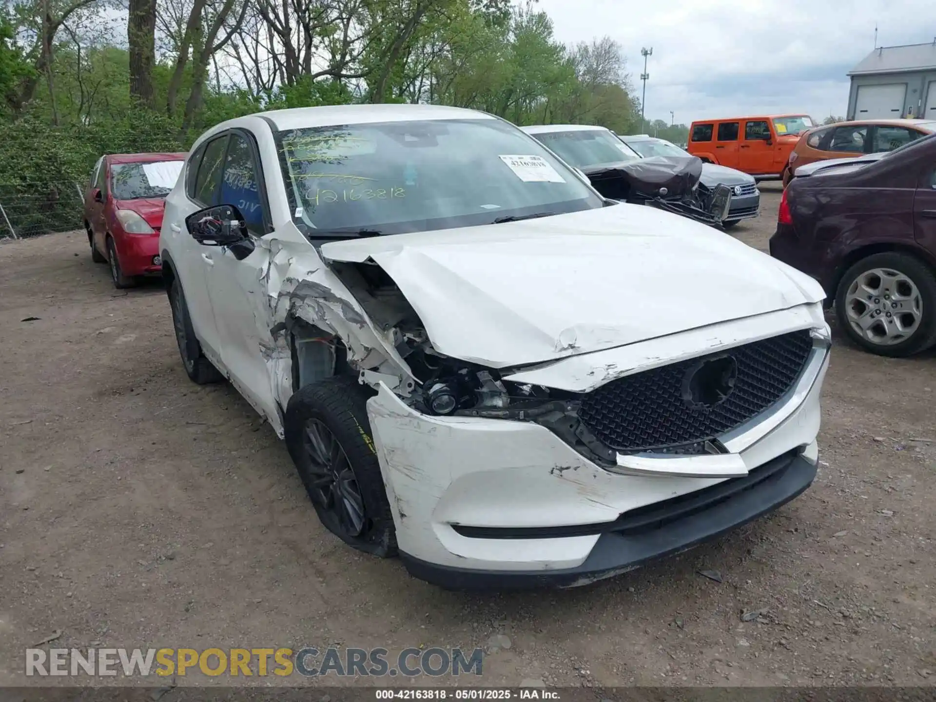 1 fotografías del automóvil dañado JM3KFABM2K0524760 MAZDA CX-5 2019