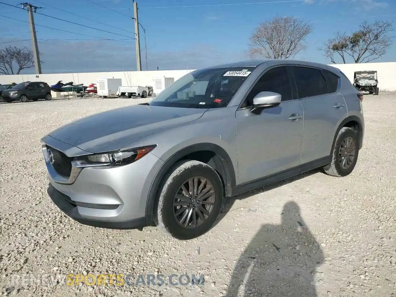 1 Photograph of a damaged car JM3KFABM2K0690082 MAZDA CX-5 2019