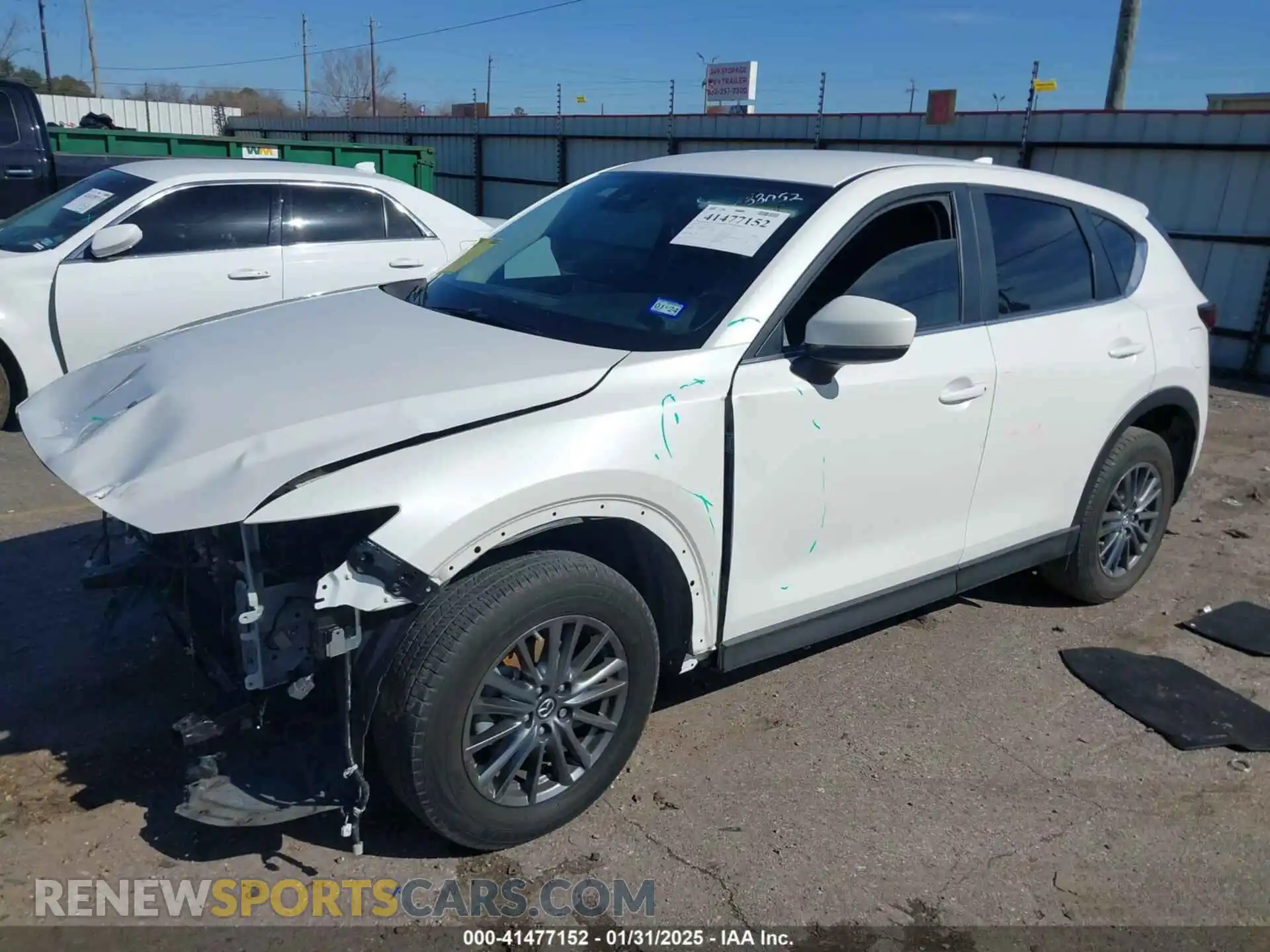 2 fotografías del automóvil dañado JM3KFABM2K1504633 MAZDA CX-5 2019