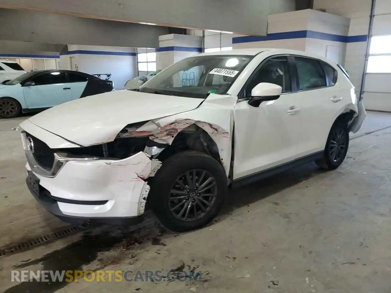 1 Photograph of a damaged car JM3KFABM5K1552868 MAZDA CX-5 2019