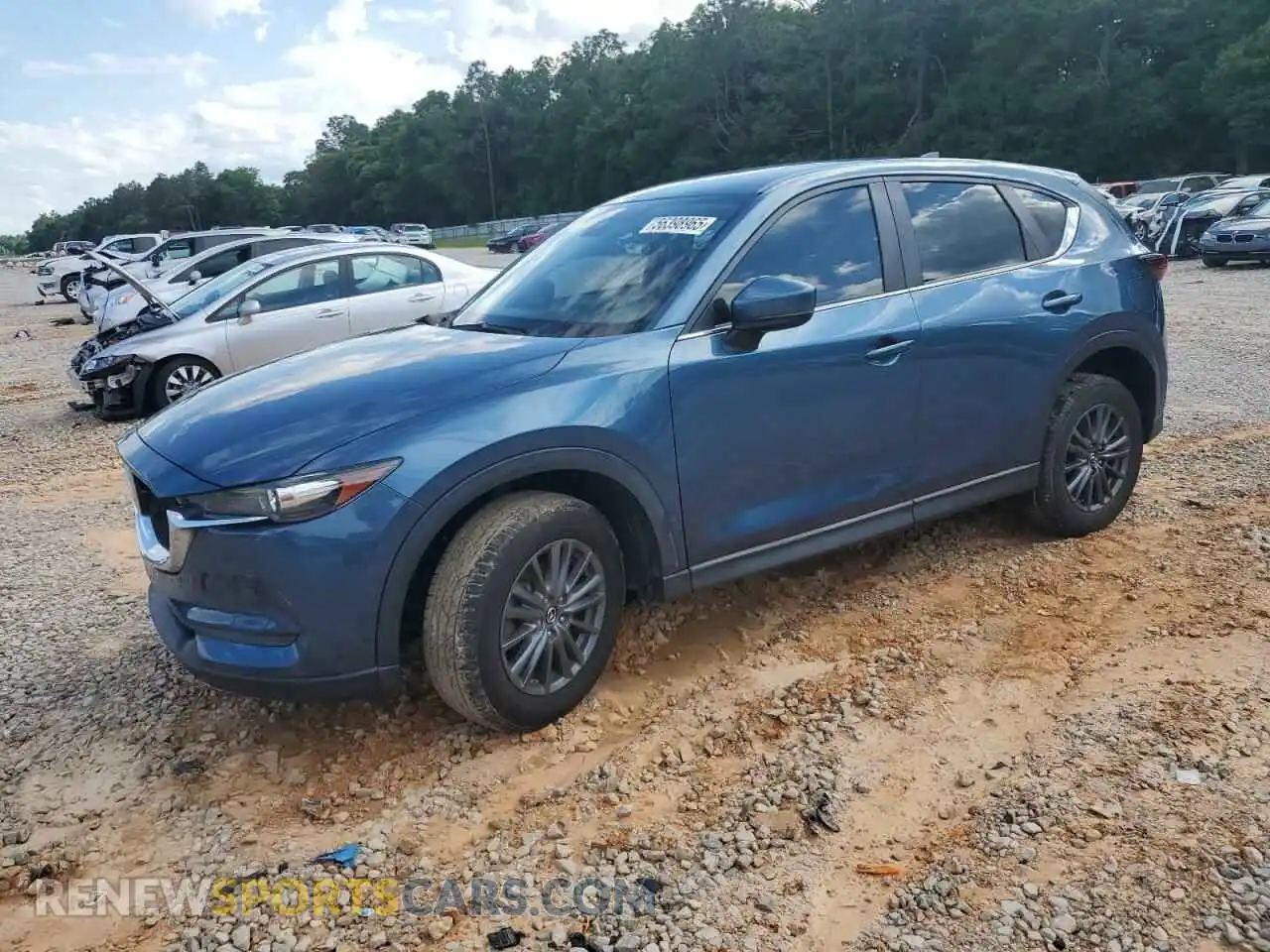 1 Photograph of a damaged car JM3KFABM6K1500990 MAZDA CX-5 2019