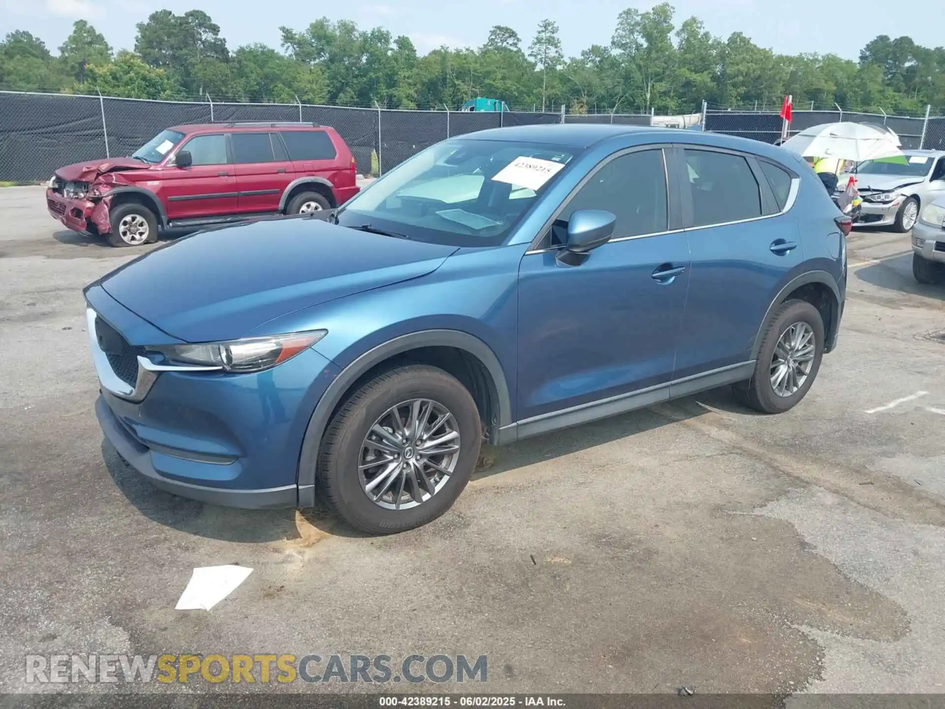 2 Photograph of a damaged car JM3KFABM6K1566536 MAZDA CX-5 2019