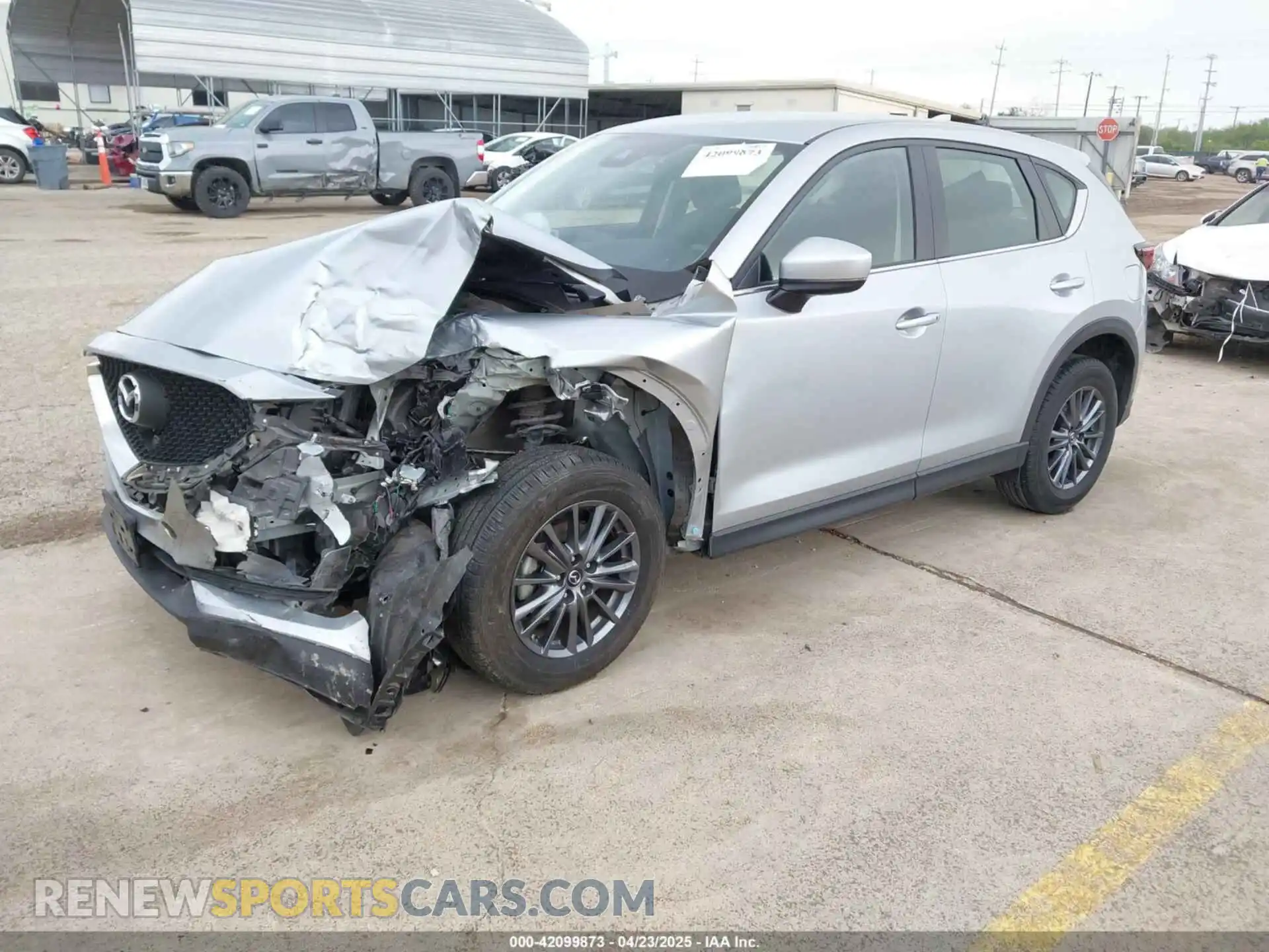 2 Photograph of a damaged car JM3KFABM7K0677571 MAZDA CX-5 2019