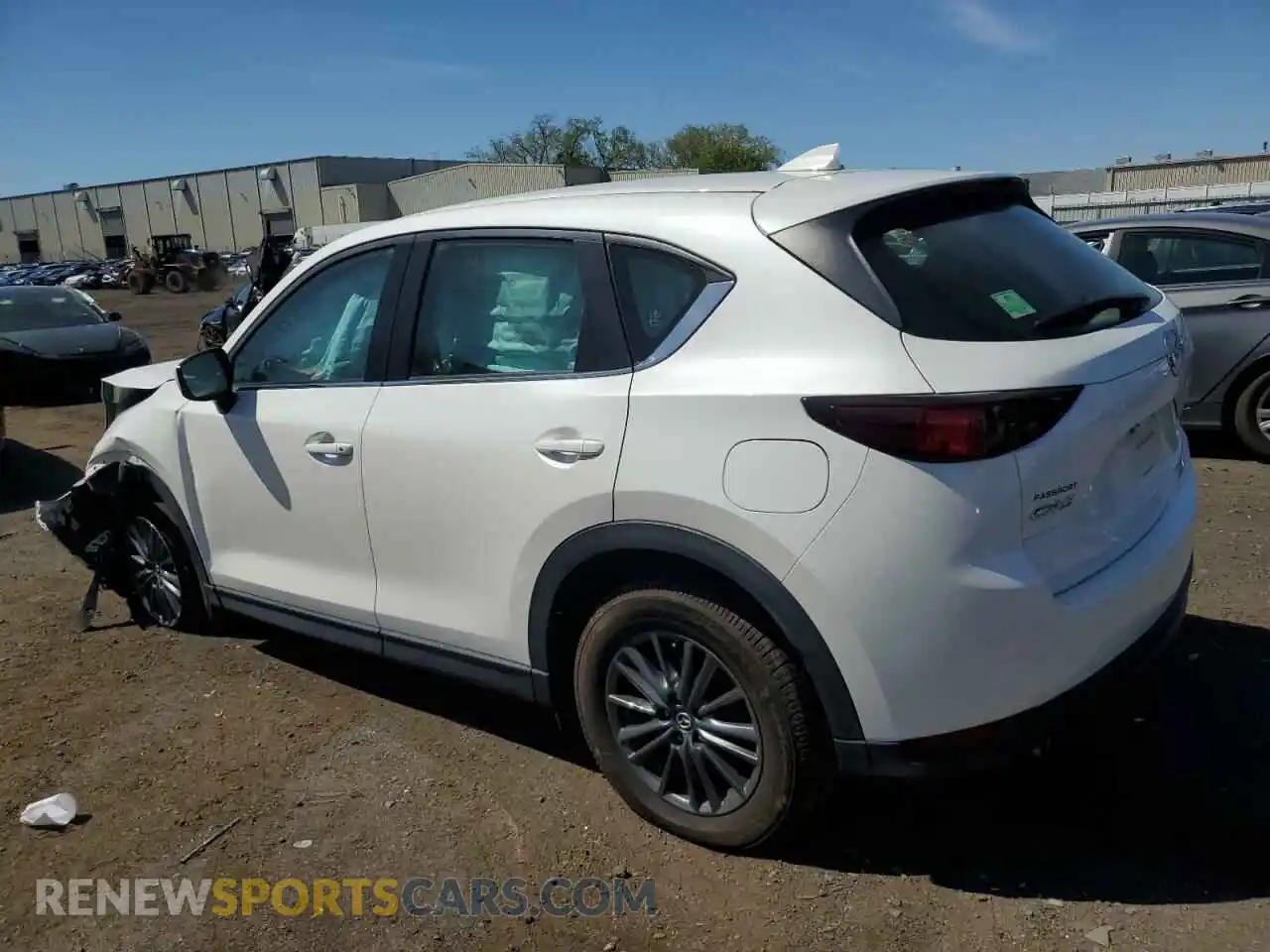 2 fotografías del automóvil dañado JM3KFABM9K1590538 MAZDA CX-5 2019