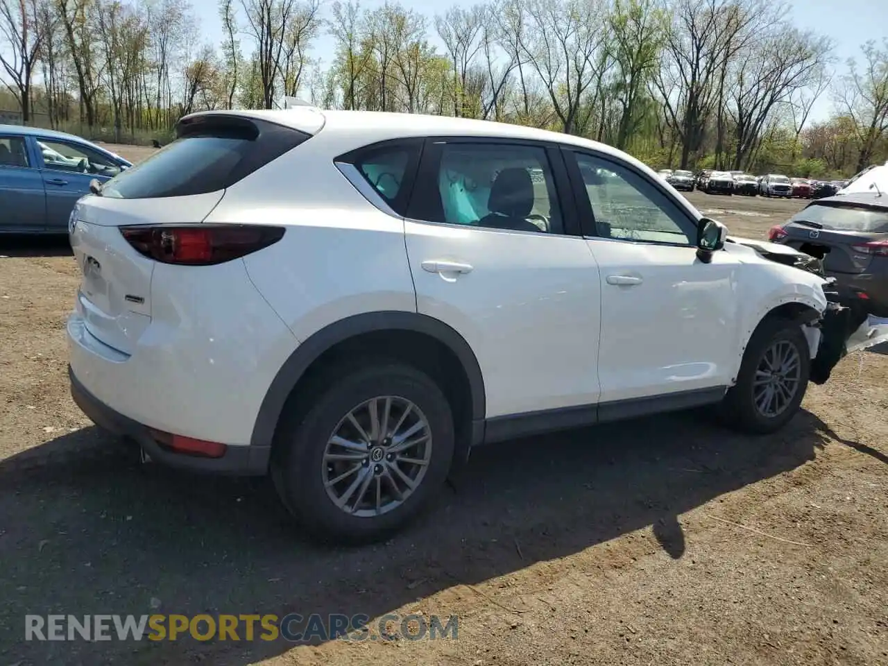 3 fotografías del automóvil dañado JM3KFABM9K1590538 MAZDA CX-5 2019