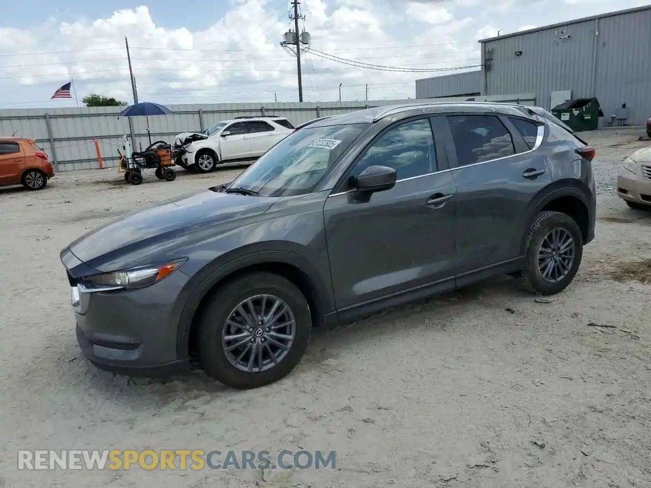 1 Photograph of a damaged car JM3KFACM0K0691097 MAZDA CX-5 2019