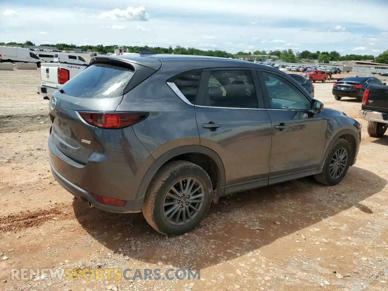 3 fotografías del automóvil dañado JM3KFACM0K1501793 MAZDA CX-5 2019