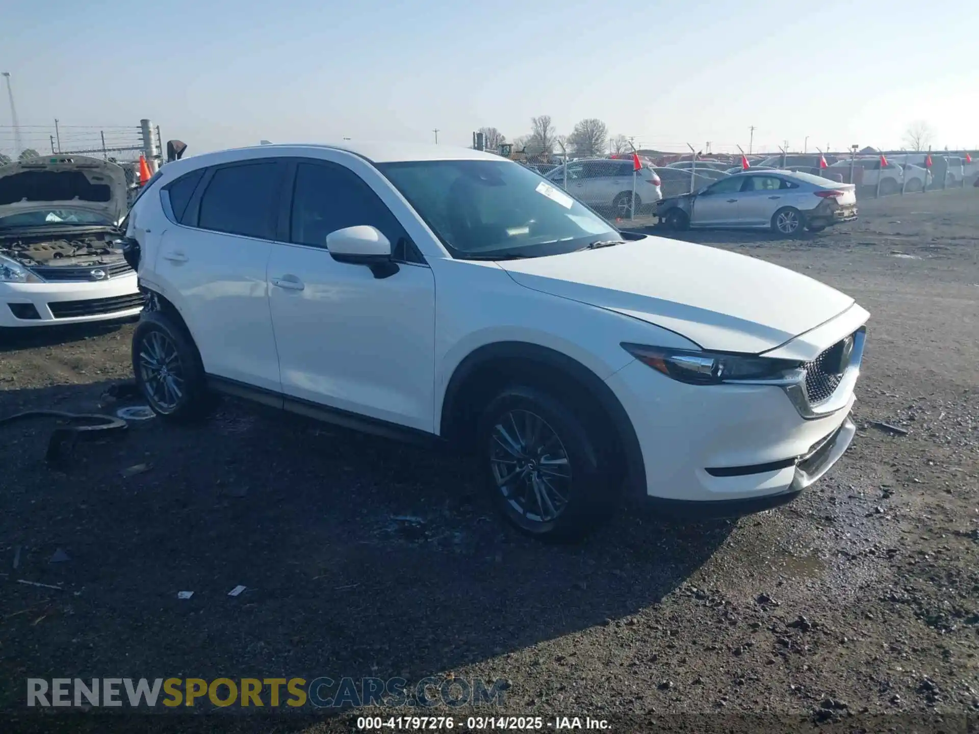 1 Photograph of a damaged car JM3KFACM0K1564330 MAZDA CX-5 2019