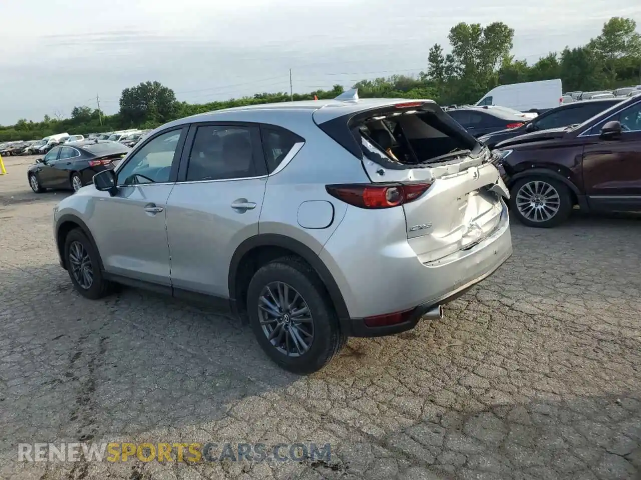 2 Photograph of a damaged car JM3KFACM0K1587977 MAZDA CX-5 2019