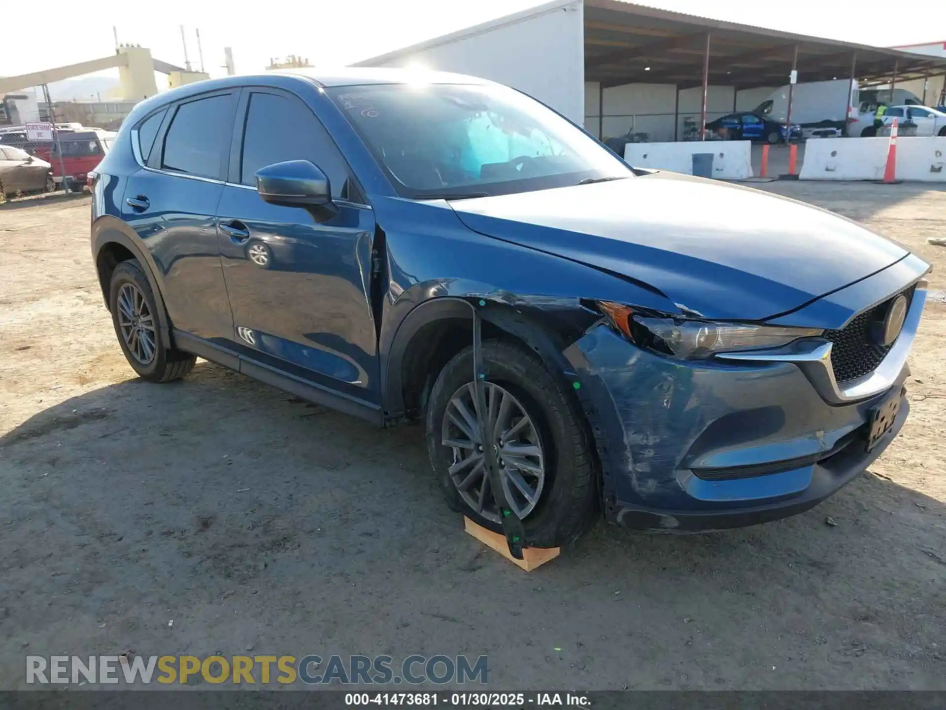 1 Photograph of a damaged car JM3KFACM1K0517958 MAZDA CX-5 2019