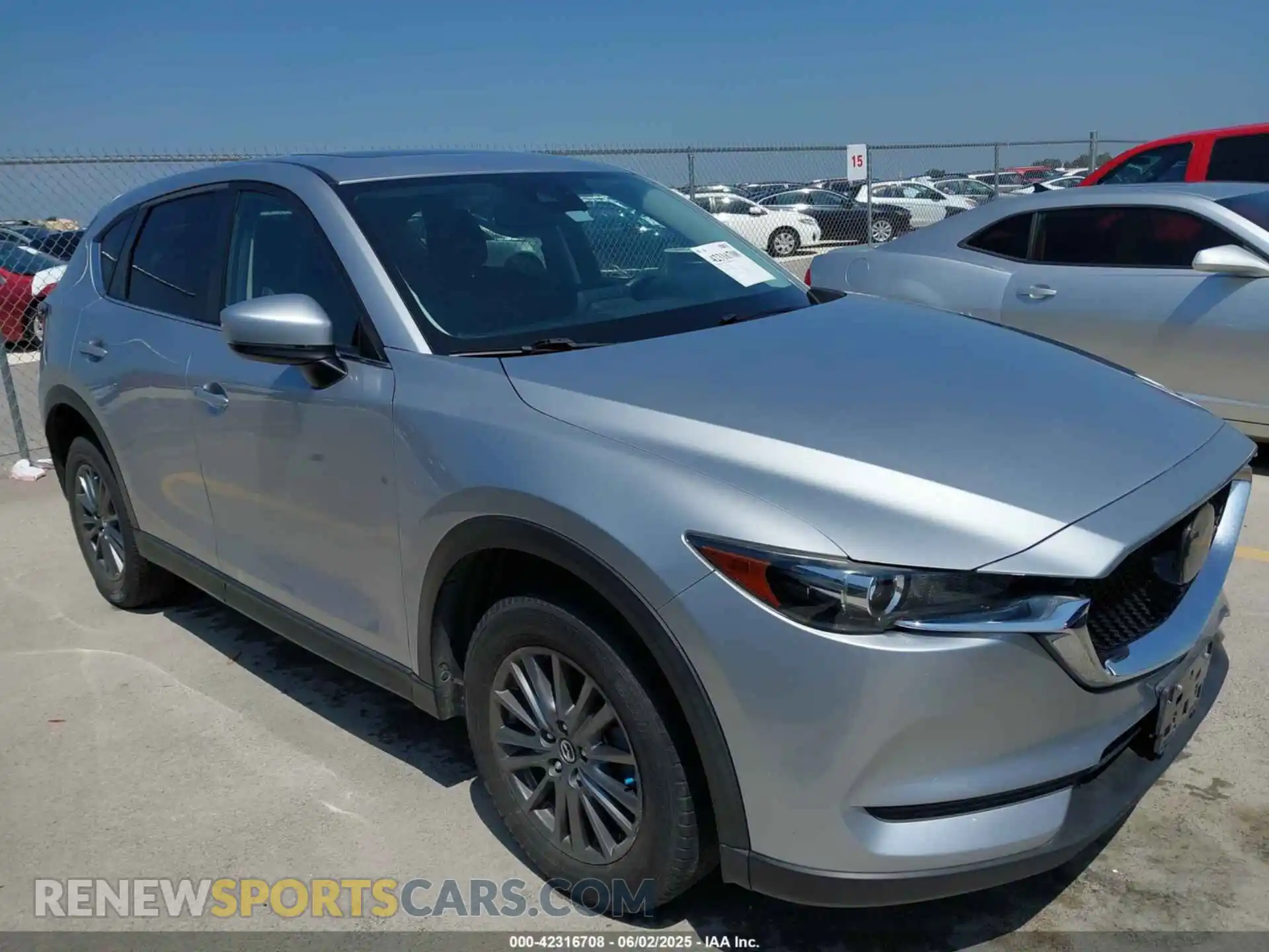1 Photograph of a damaged car JM3KFACM1K1507229 MAZDA CX-5 2019