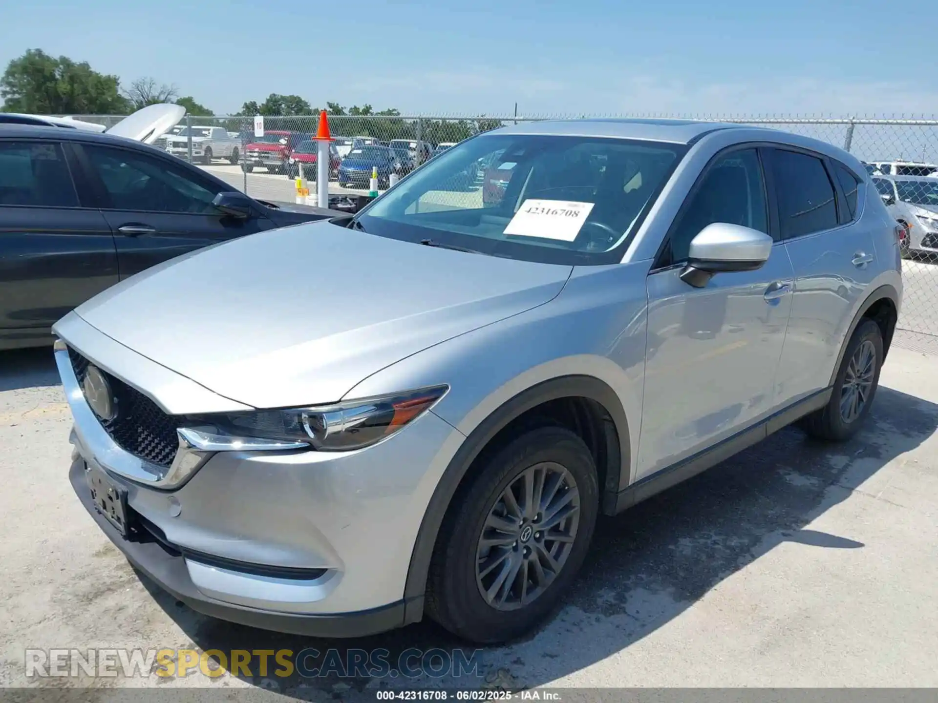 2 Photograph of a damaged car JM3KFACM1K1507229 MAZDA CX-5 2019