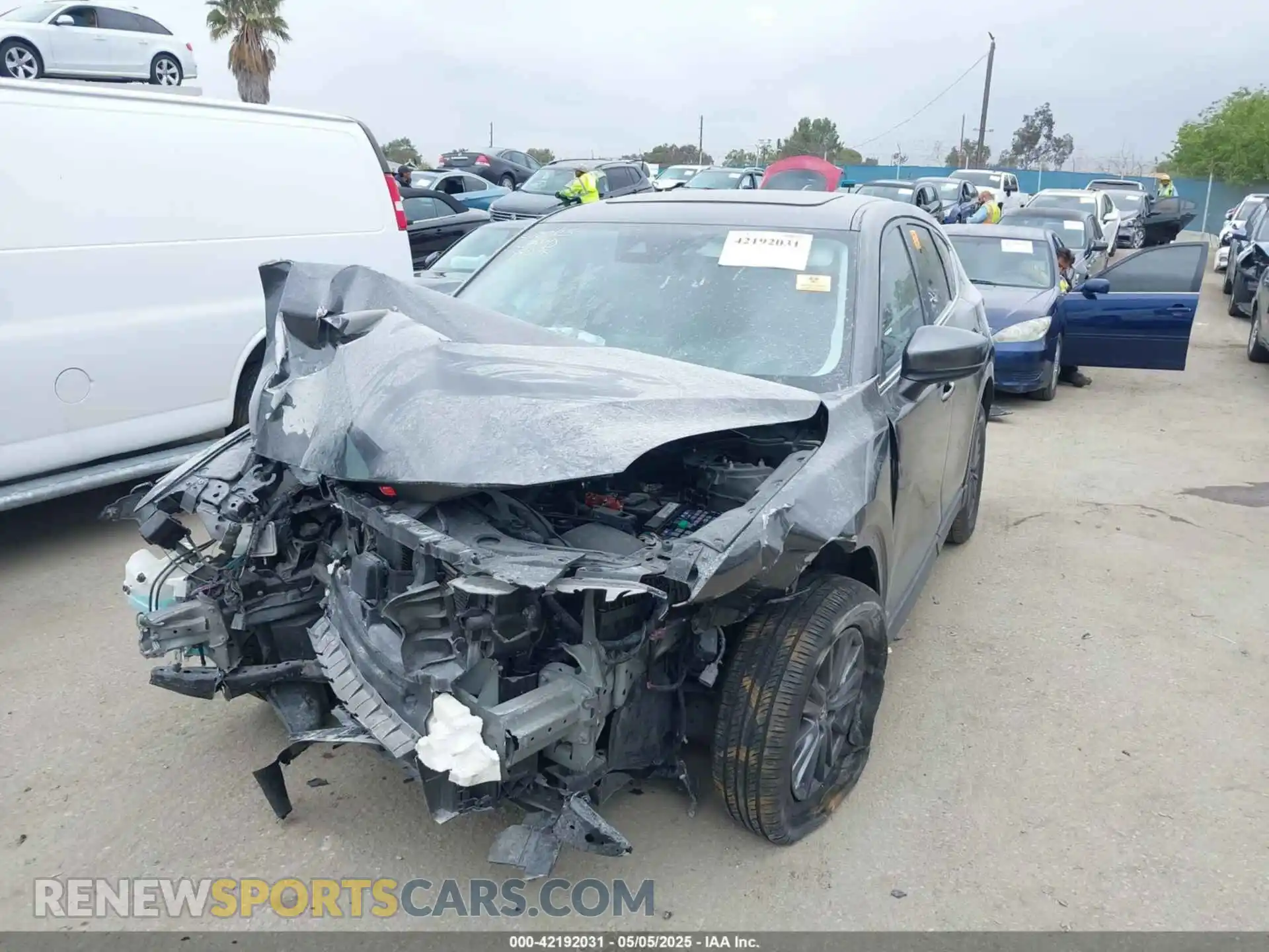 2 Photograph of a damaged car JM3KFACM2K1562840 MAZDA CX-5 2019
