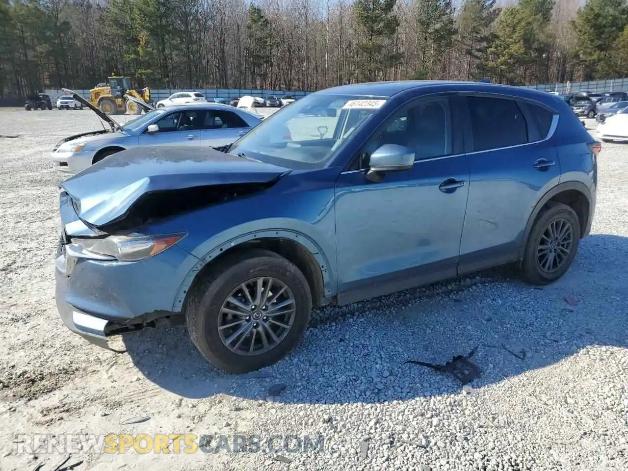 1 Photograph of a damaged car JM3KFACM3K0555045 MAZDA CX-5 2019