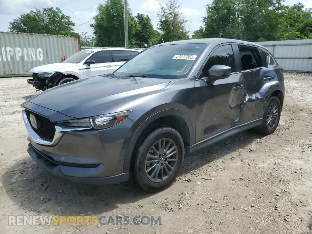 1 Photograph of a damaged car JM3KFACM3K1698345 MAZDA CX-5 2019