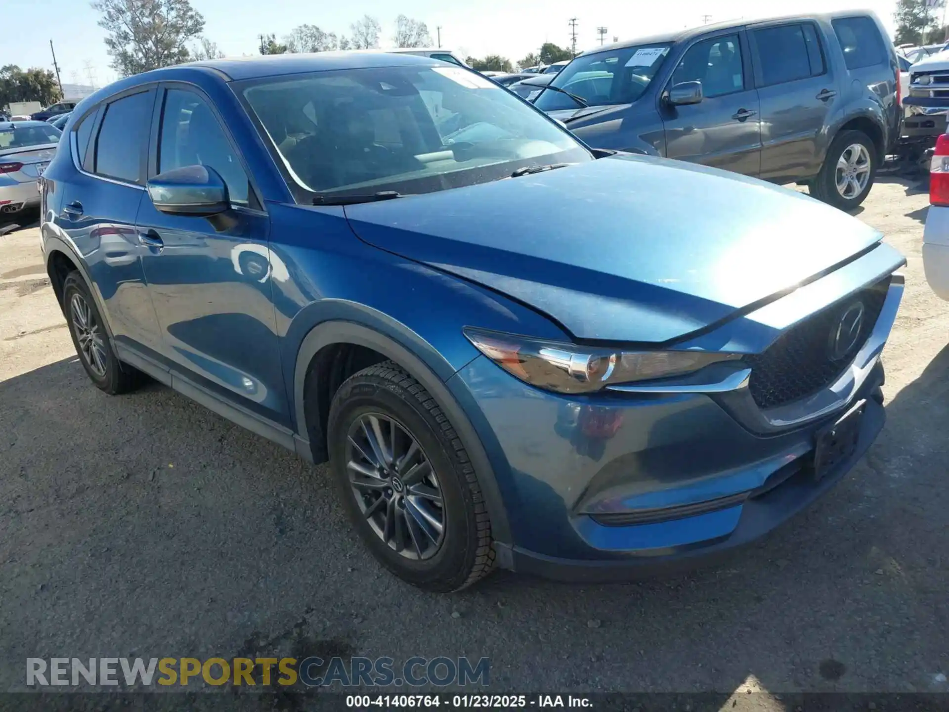 1 Photograph of a damaged car JM3KFACM4K0519560 MAZDA CX-5 2019