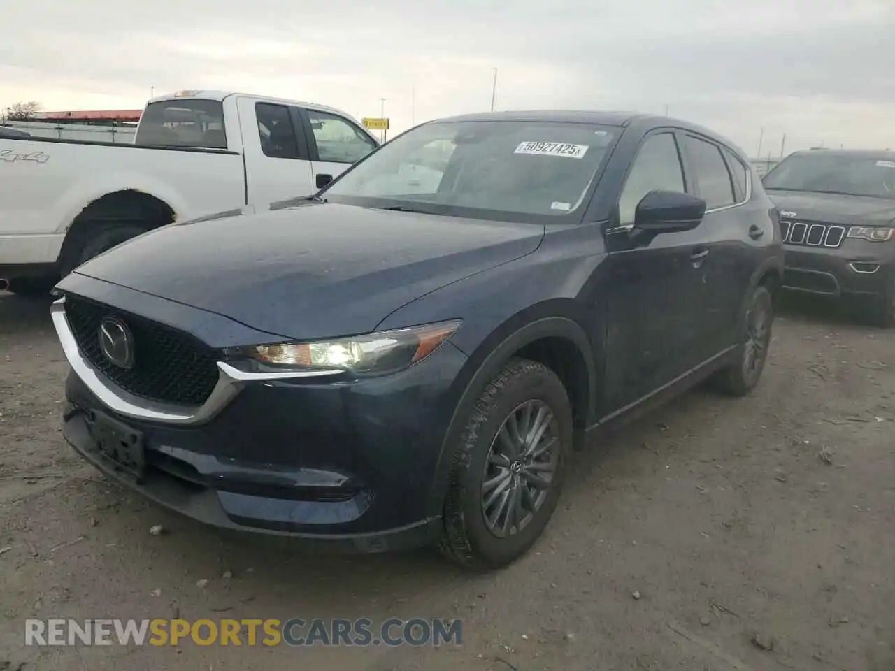 1 Photograph of a damaged car JM3KFACM5K0620252 MAZDA CX-5 2019