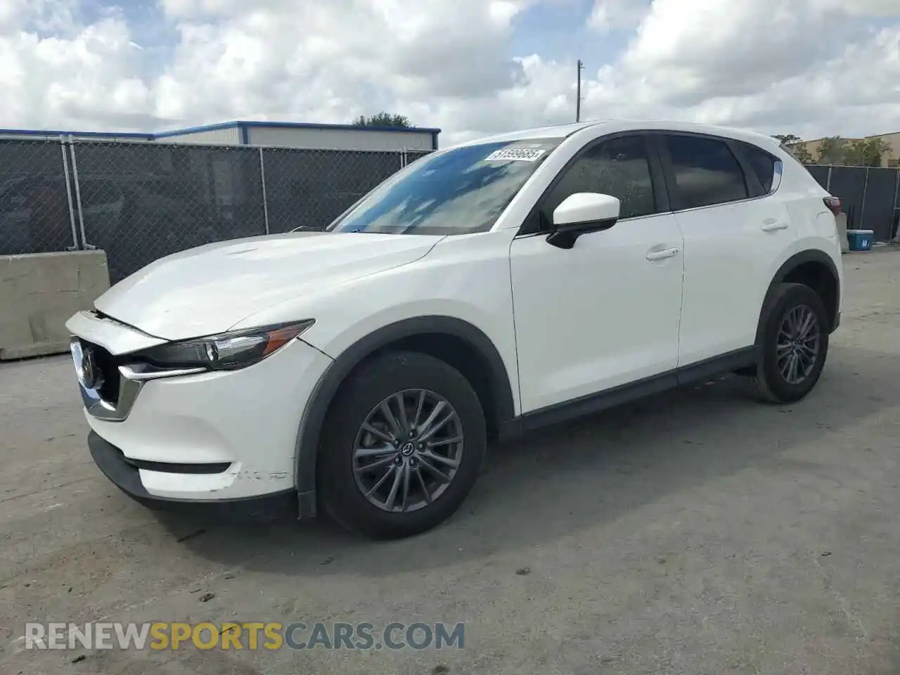 1 Photograph of a damaged car JM3KFACM5K0693931 MAZDA CX-5 2019