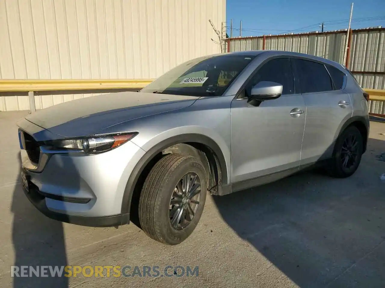 1 Photograph of a damaged car JM3KFACM5K0694318 MAZDA CX-5 2019