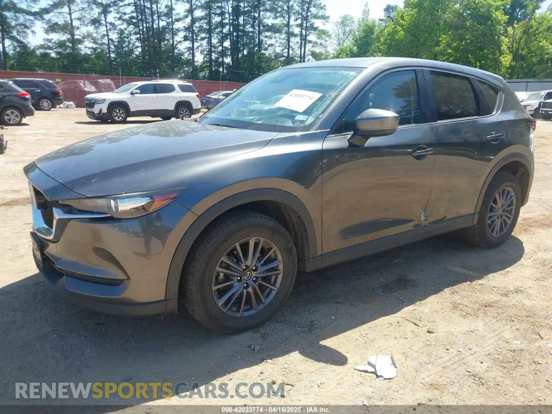 2 Photograph of a damaged car JM3KFACM7K0673888 MAZDA CX-5 2019