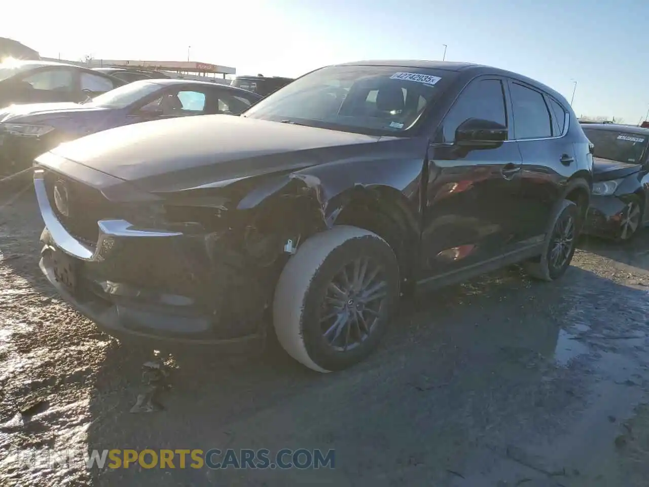 1 Photograph of a damaged car JM3KFACM7K1593064 MAZDA CX-5 2019