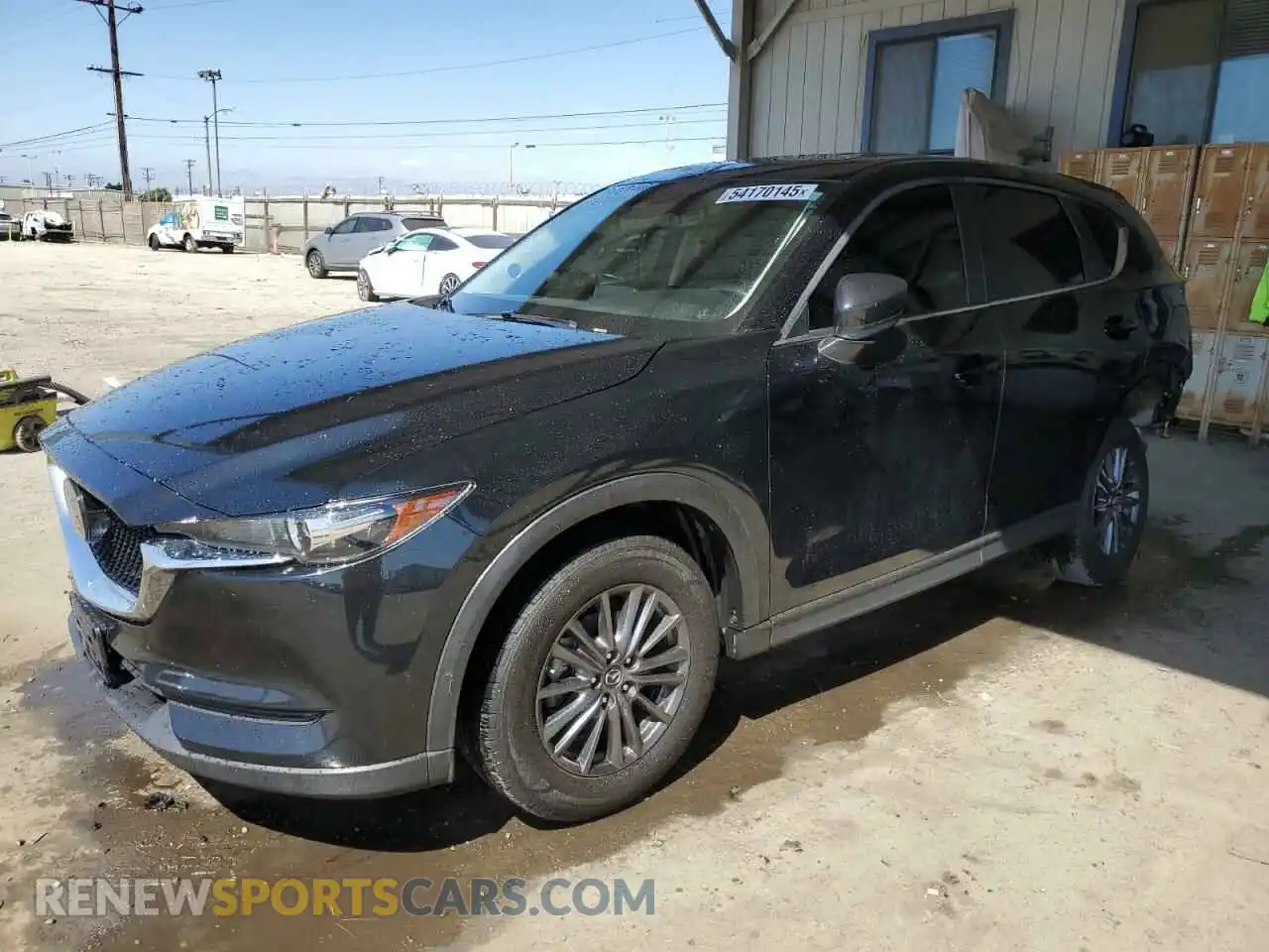 1 Photograph of a damaged car JM3KFACM7K1619534 MAZDA CX-5 2019