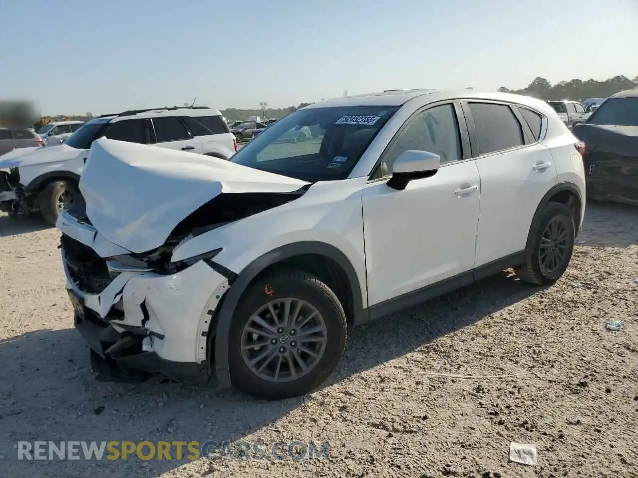 1 Photograph of a damaged car JM3KFACM9K0539545 MAZDA CX-5 2019