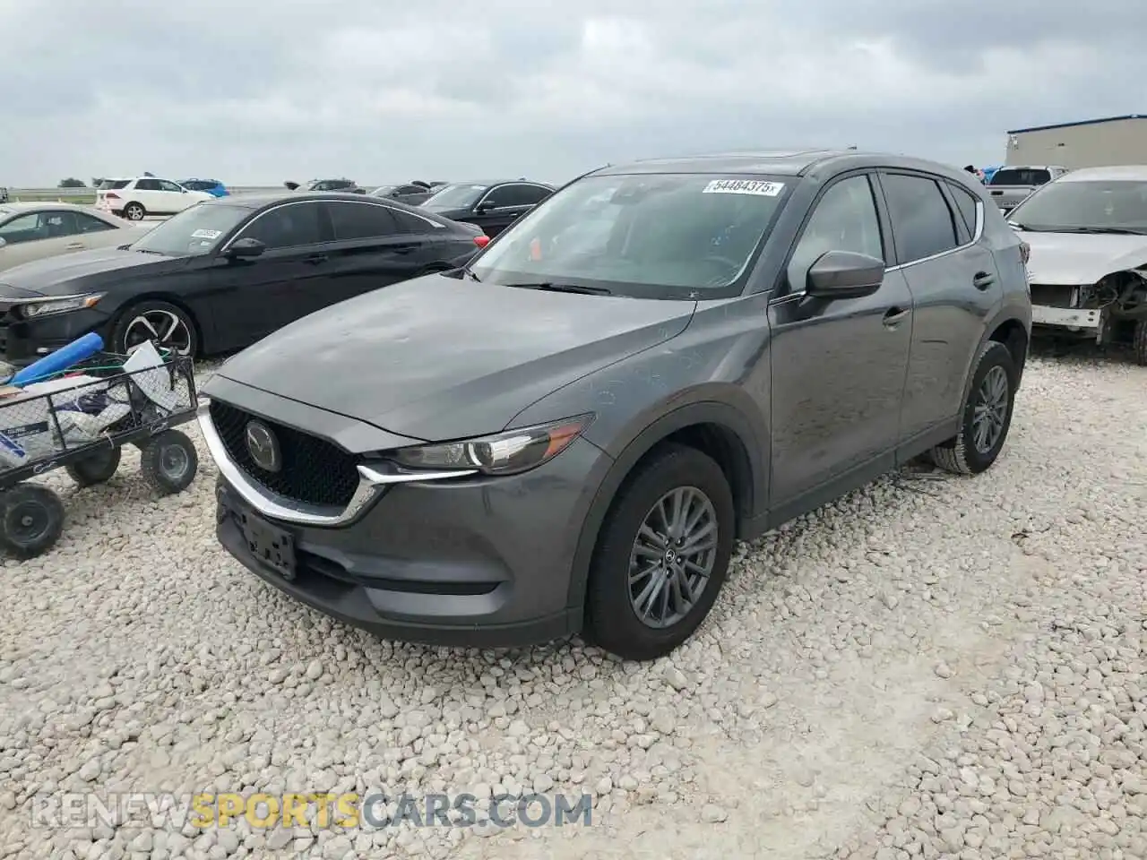 1 Photograph of a damaged car JM3KFACM9K0542557 MAZDA CX-5 2019