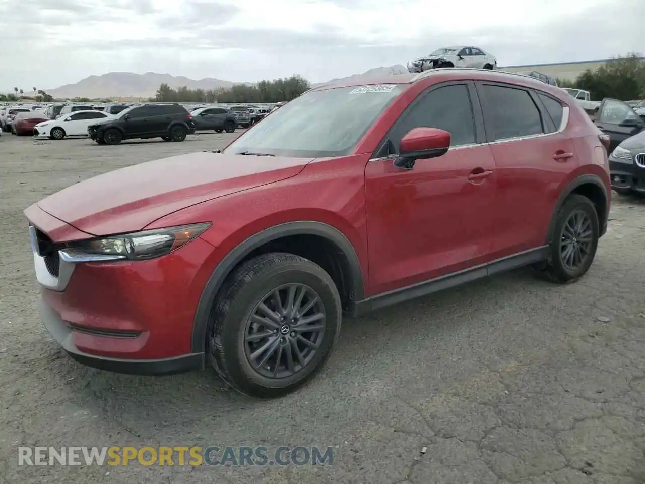 1 Photograph of a damaged car JM3KFACM9K1653622 MAZDA CX-5 2019