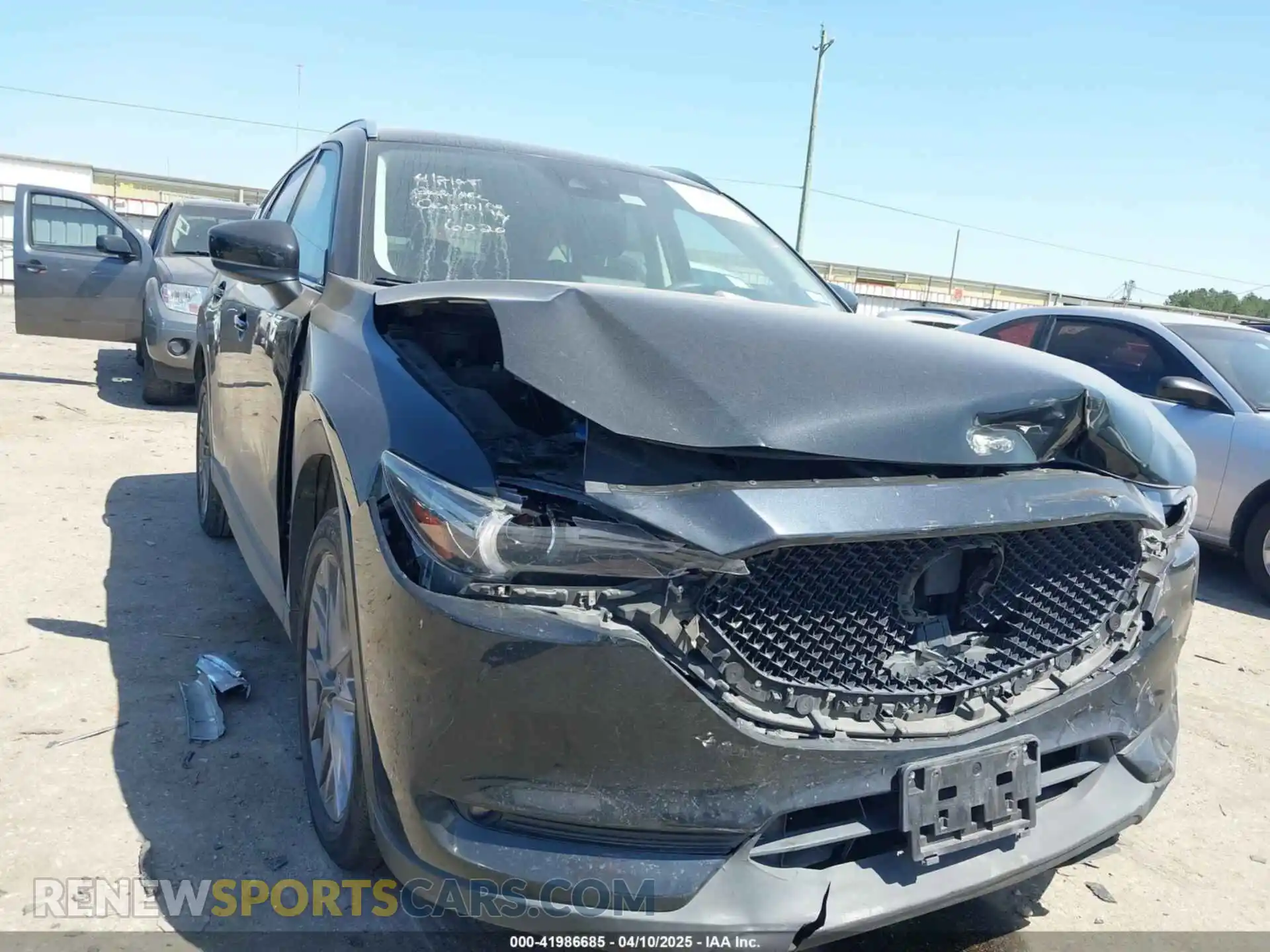 1 Photograph of a damaged car JM3KFADM1K0656020 MAZDA CX-5 2019