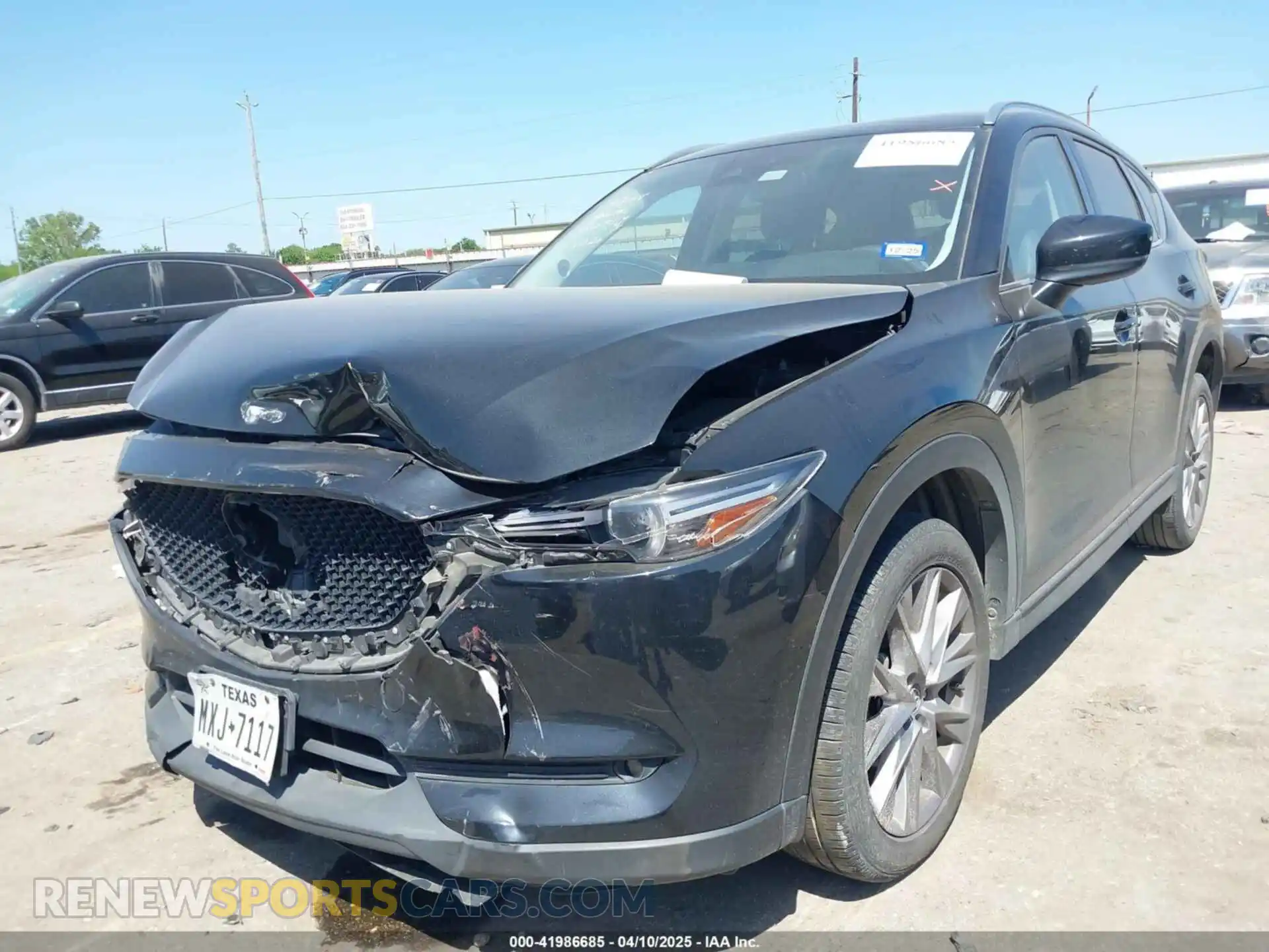 2 Photograph of a damaged car JM3KFADM1K0656020 MAZDA CX-5 2019