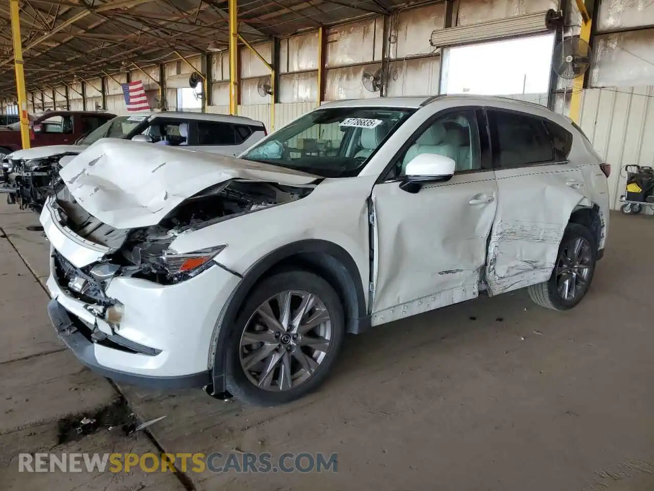 1 Photograph of a damaged car JM3KFADM1K0665042 MAZDA CX-5 2019