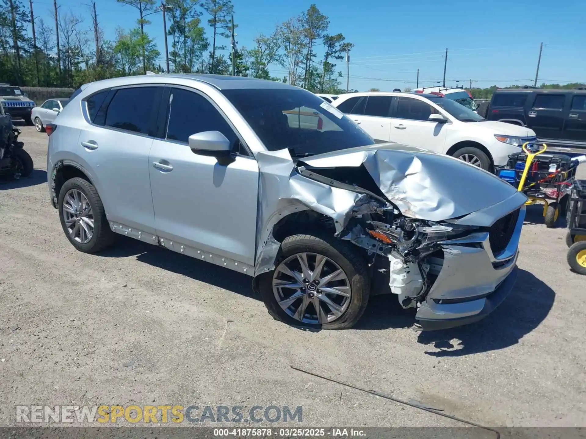 1 Photograph of a damaged car JM3KFADM1K1606082 MAZDA CX-5 2019