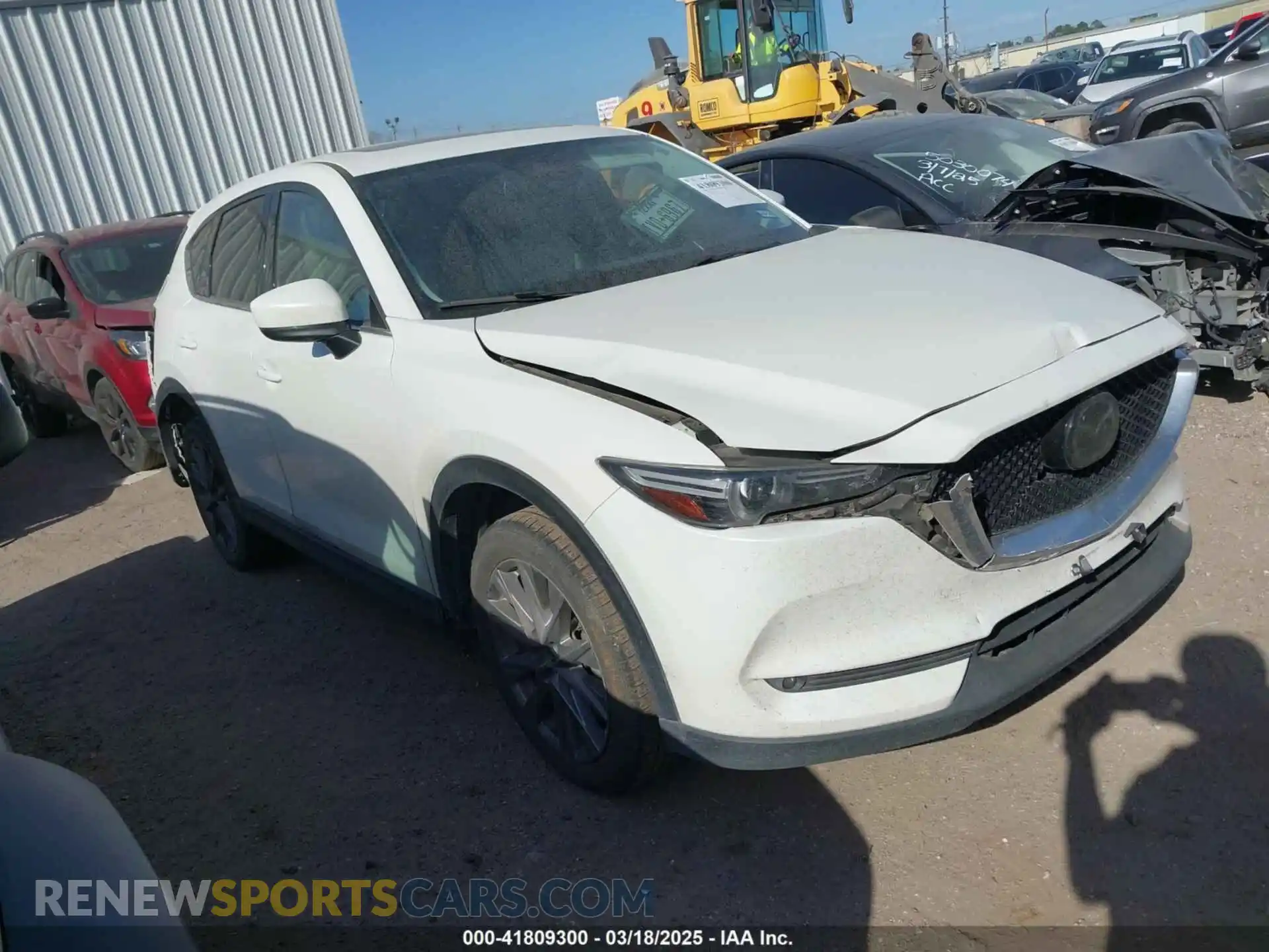 1 Photograph of a damaged car JM3KFADM4K0626610 MAZDA CX-5 2019