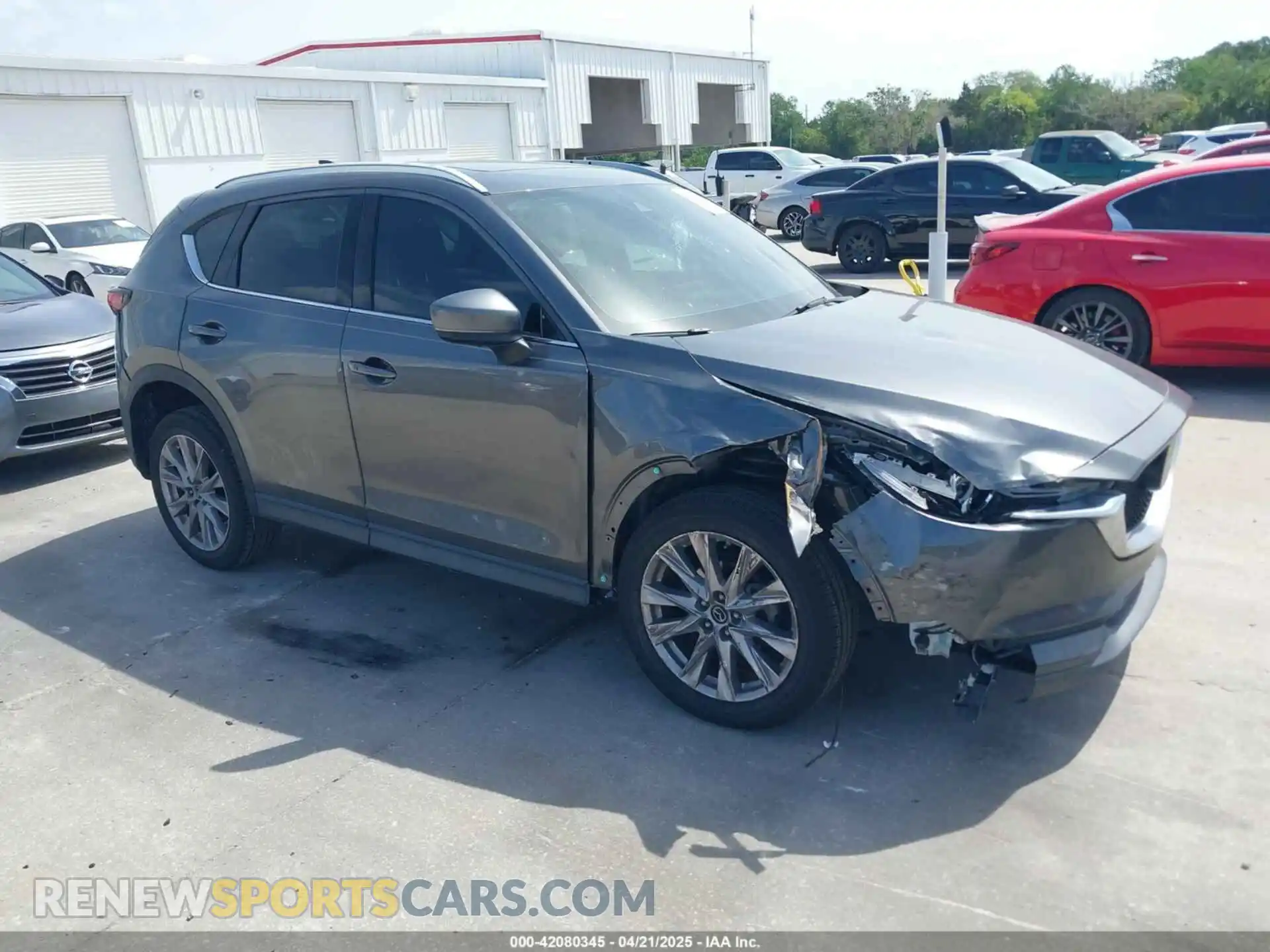 1 Photograph of a damaged car JM3KFADM4K1539770 MAZDA CX-5 2019